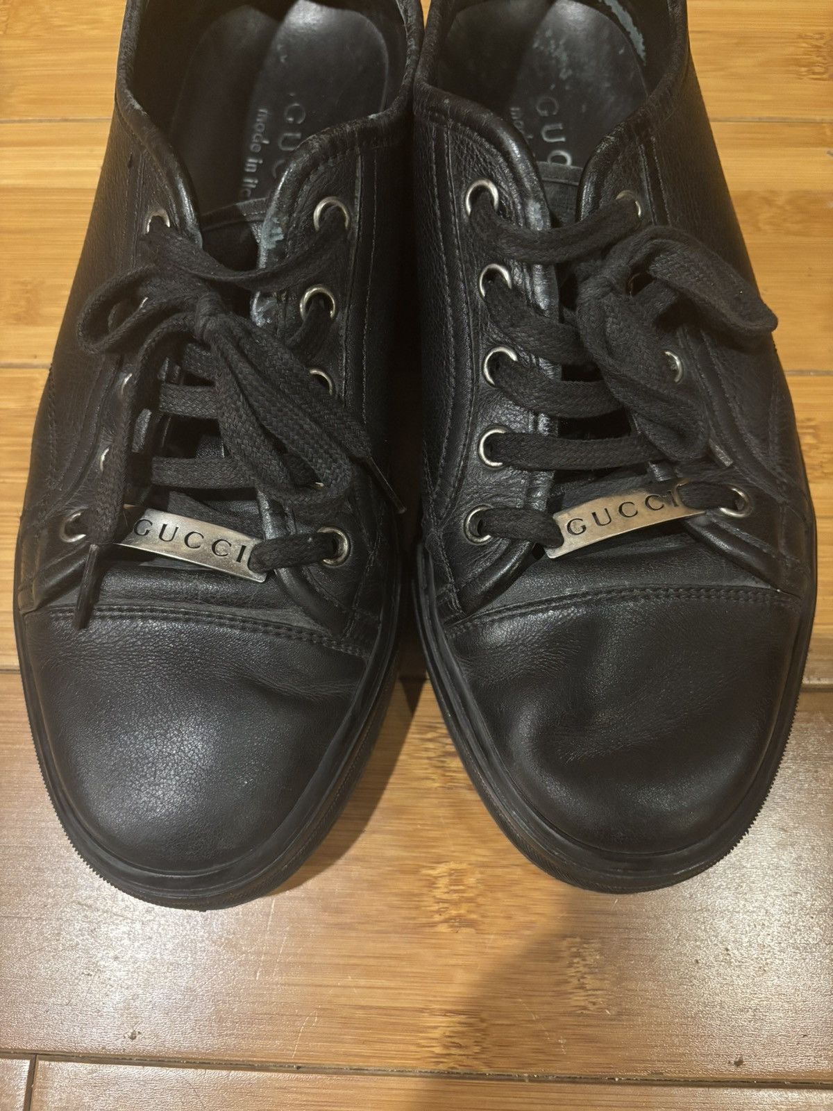 Gucci Gucci leather sneakers.of-918 Size US 6 / EU 39 - 6 Thumbnail