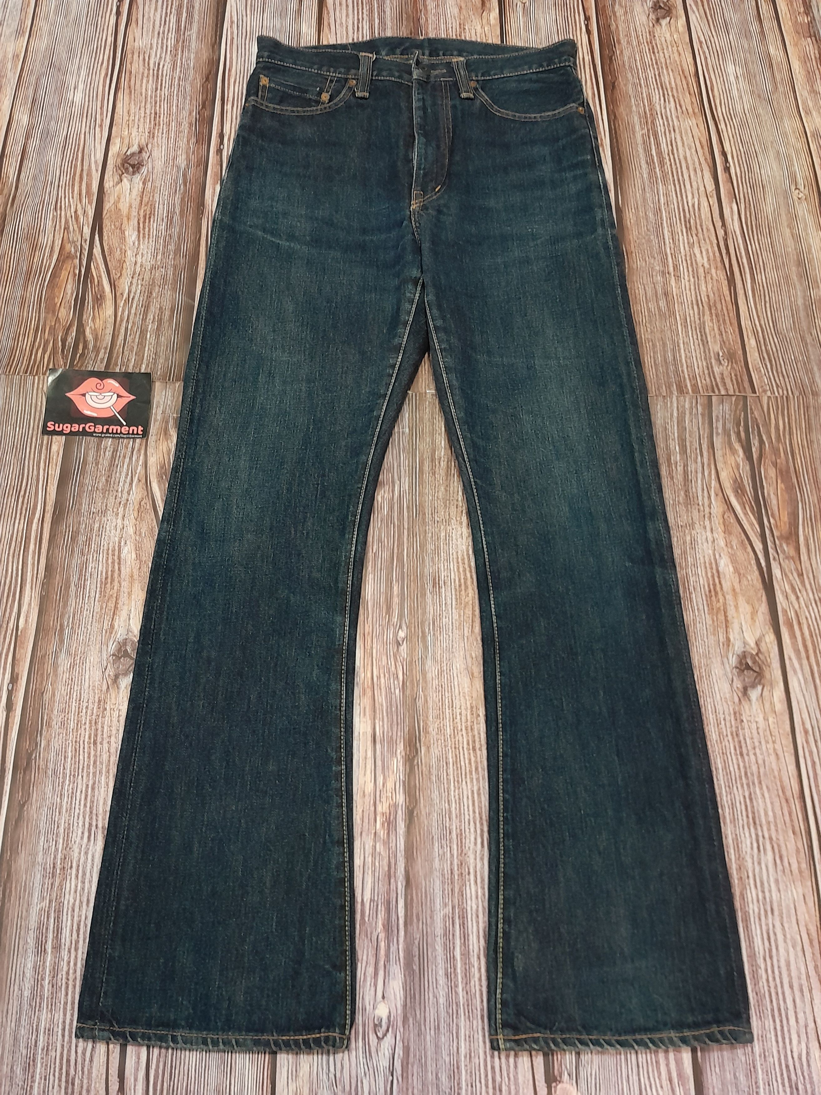 image of Kapital Jeans Flare Bell Bottom Bootcut Vintage in Blue, Men's (Size 29)