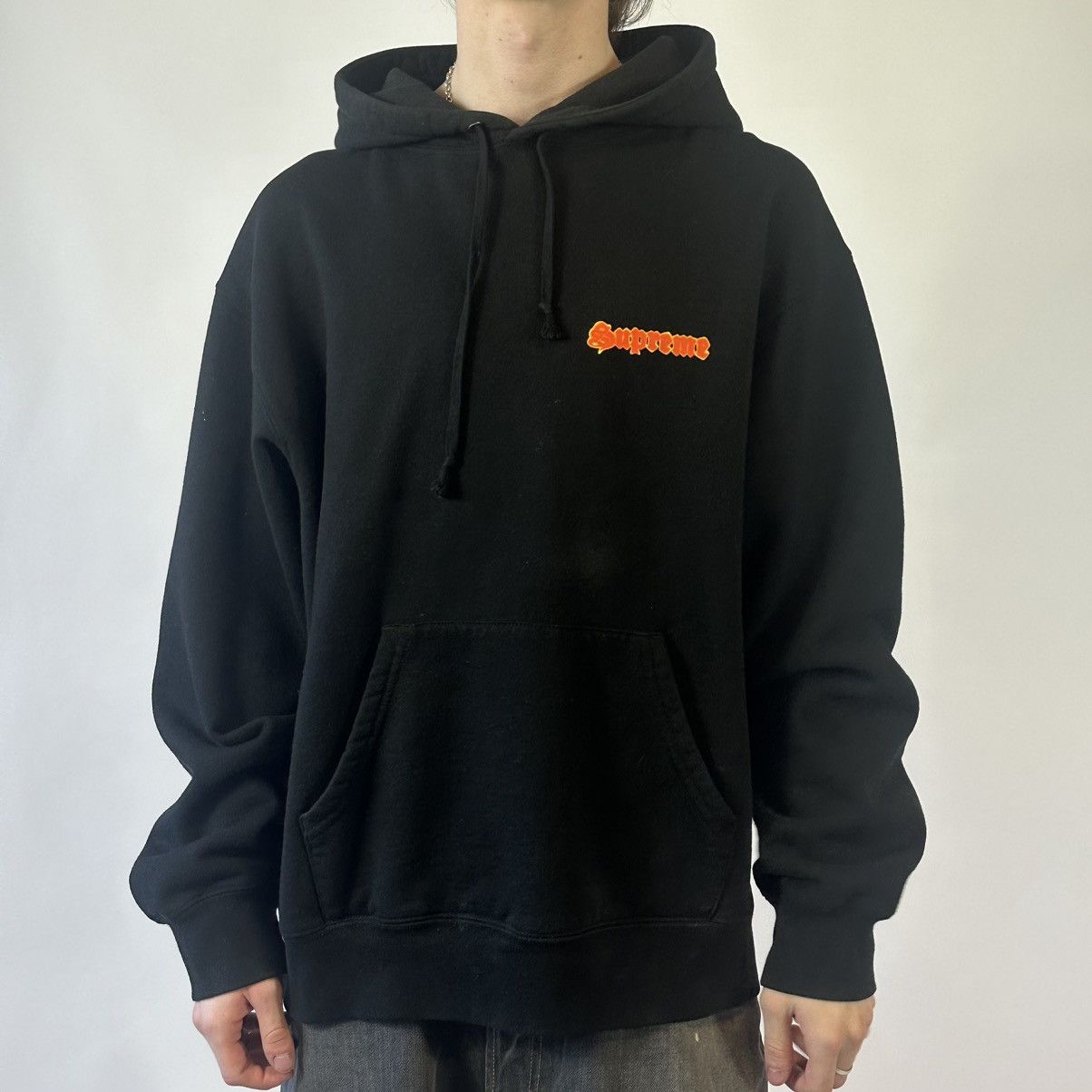 Supreme Gothic Hoodie | Grailed