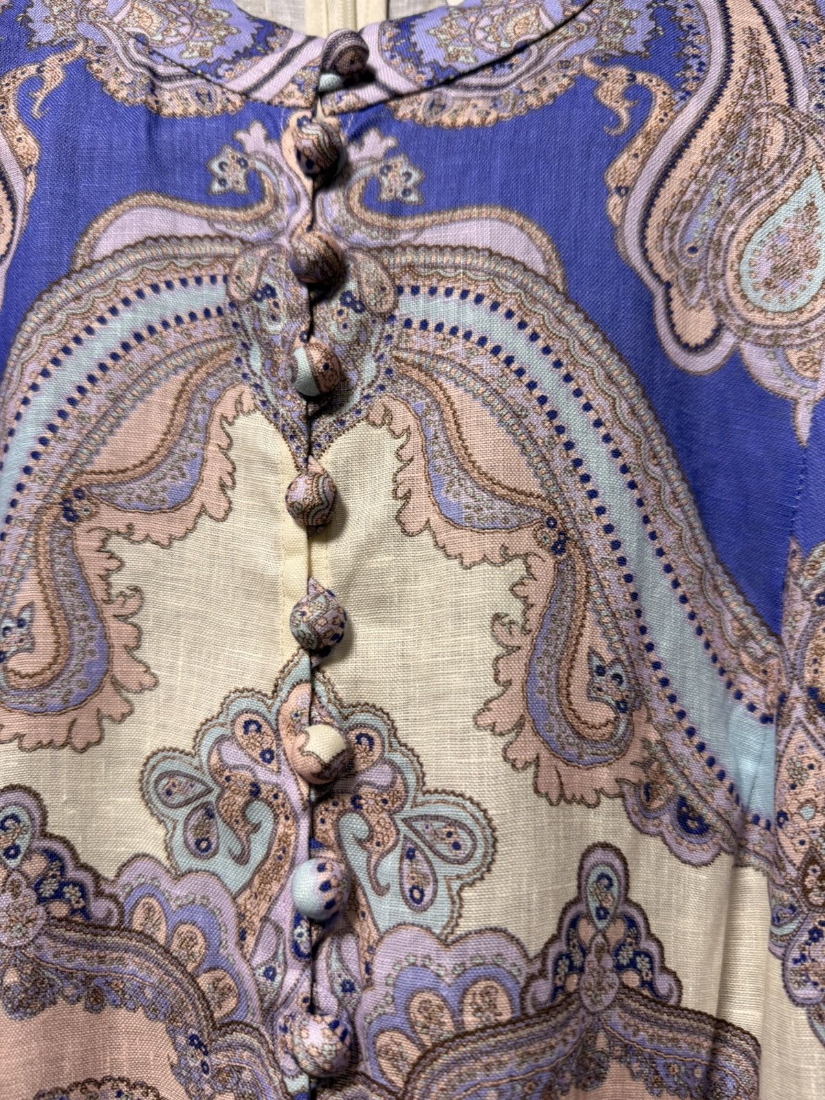 Zimmermann Zimmermann Paisley Mini Dress — Size 1 / US 6 — New Size S / US 4 / IT 40 - 6 Thumbnail
