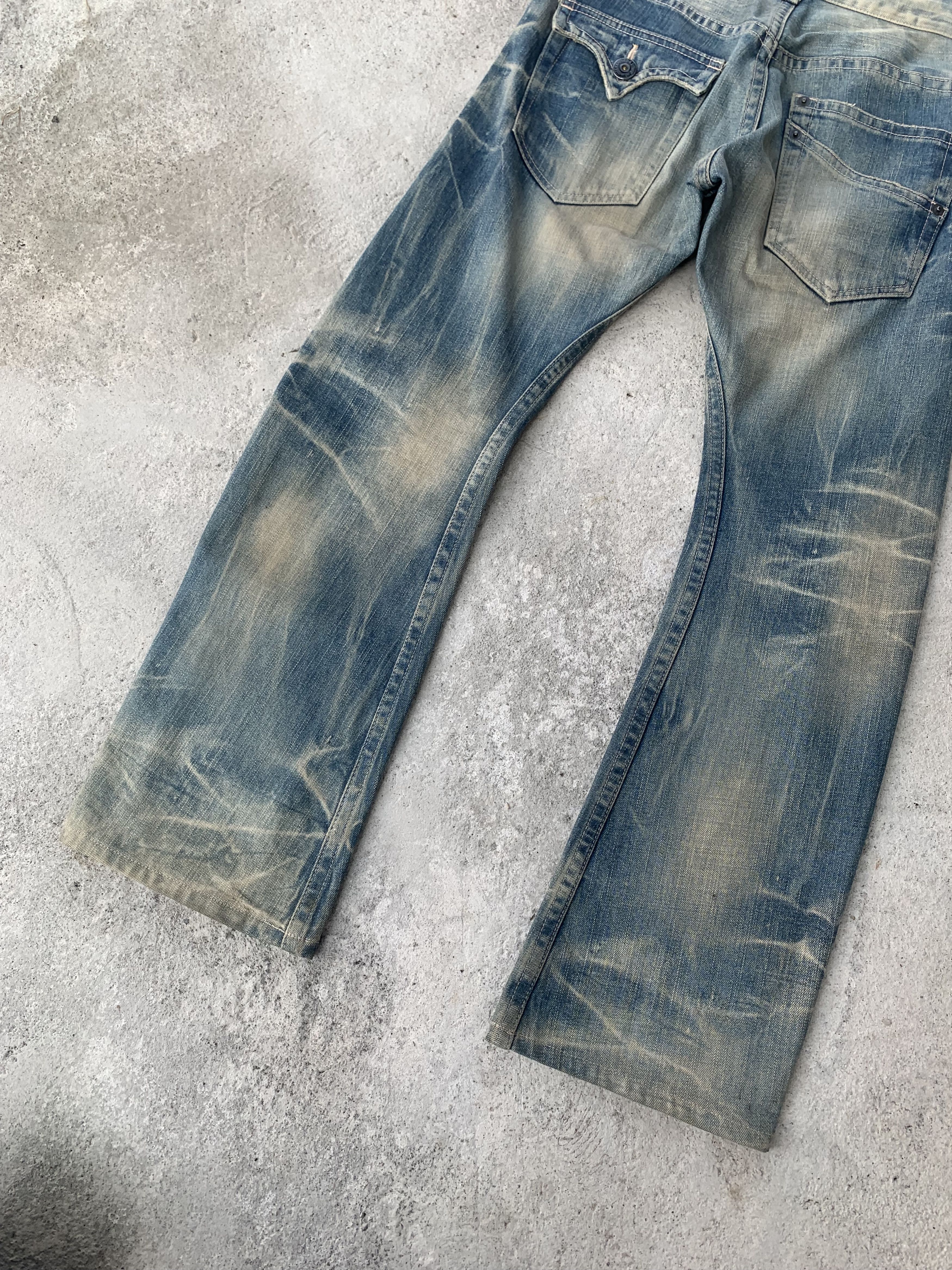 Beauty Beast Rattle trap flare denim pants Size US 30 / EU 46 - 6 Thumbnail