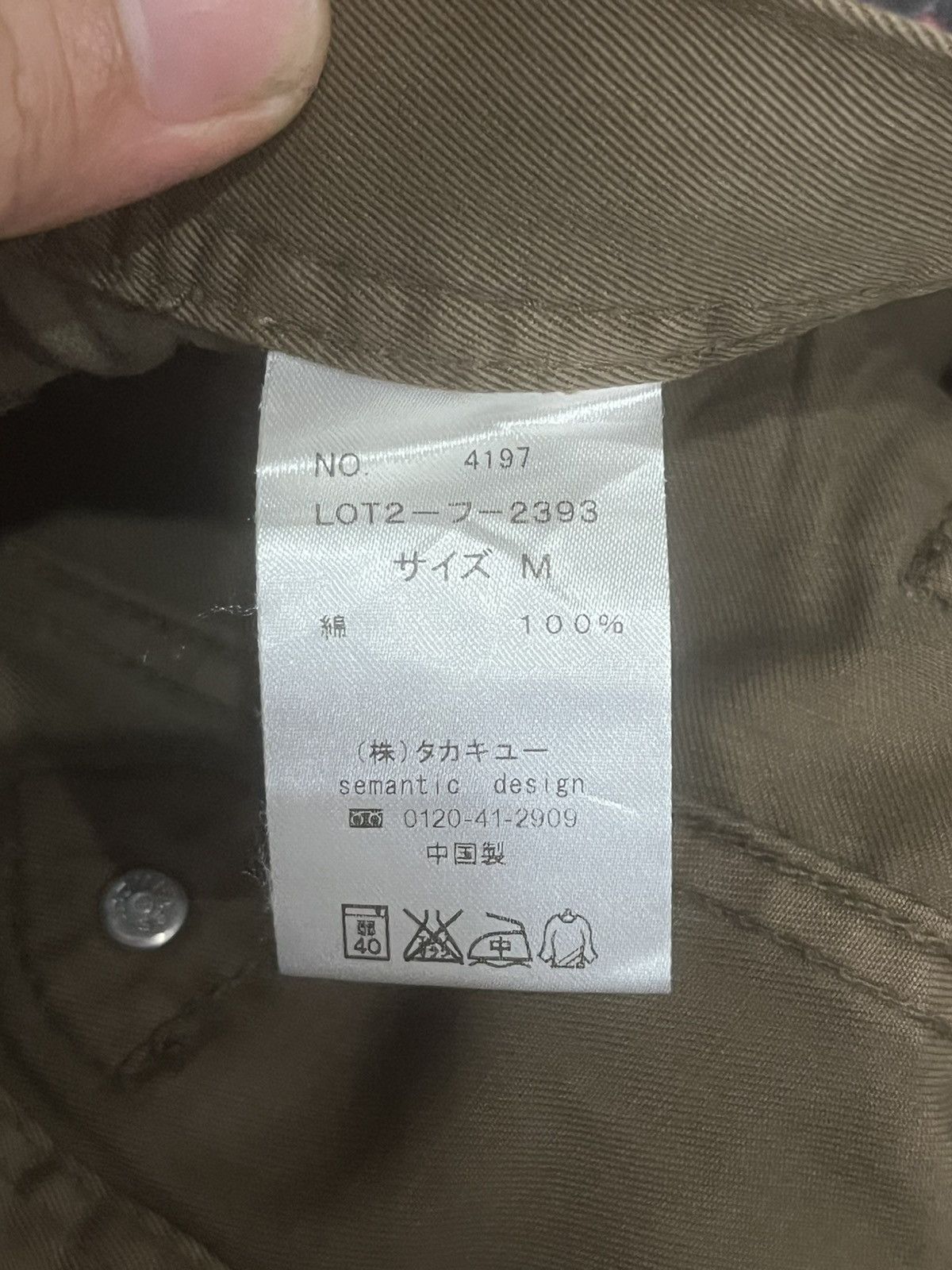 semanticdesign Vintage Japanese Semantic Design Brown Wash Distressed Pants Size US 30 / EU 46 - 16 Thumbnail