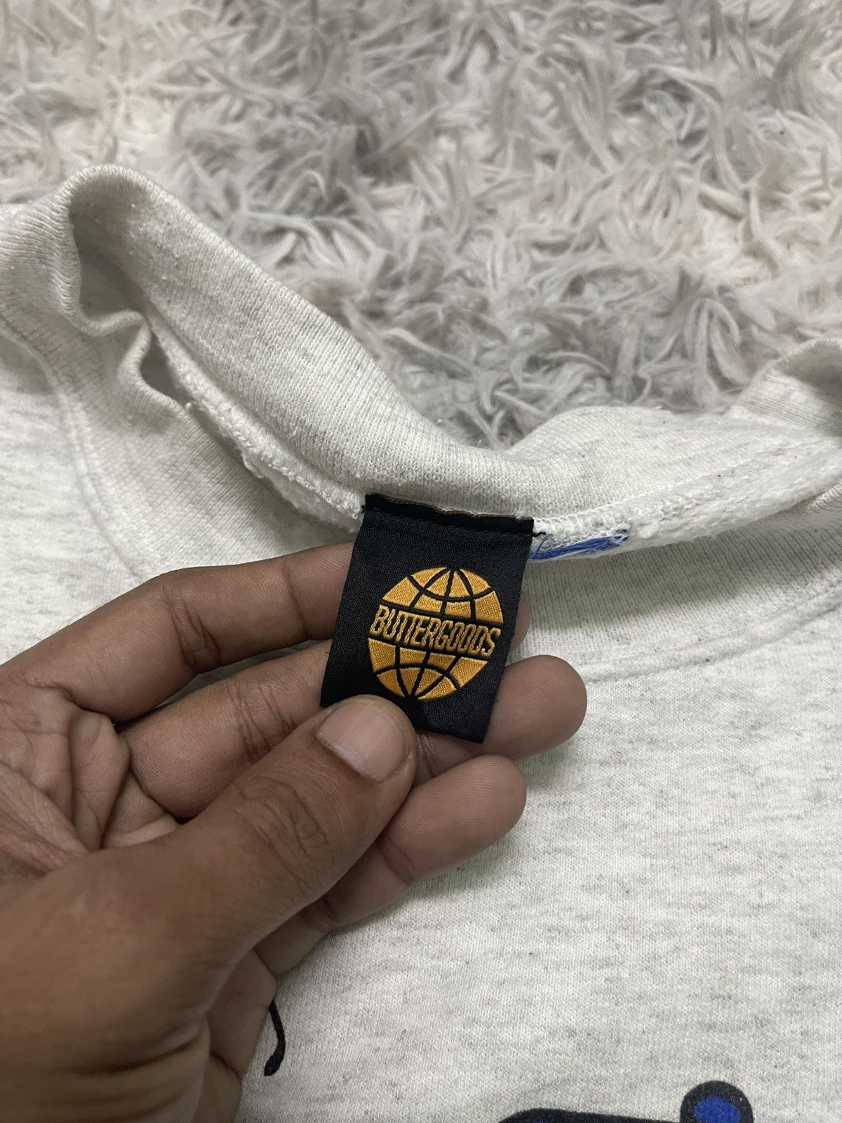 Butter Goods 90s BUTTER GOODS LO GOOSE CHAMPION CREWNECK SILVER GREY Size US XL / EU 56 / 4 - 7 Thumbnail