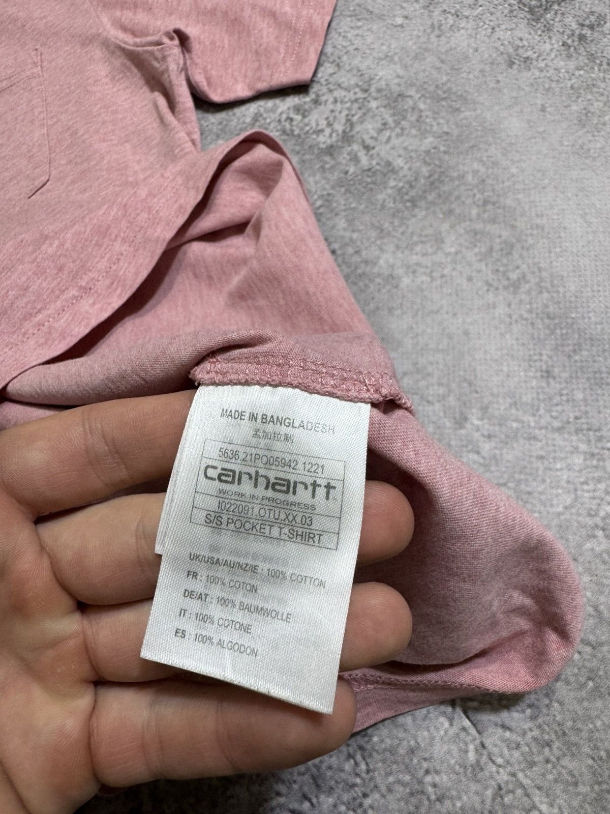 Carhartt × Vintage Vintage Tee T shirt Carhartt Size US S / EU 44-46 / 1 - 7 Thumbnail