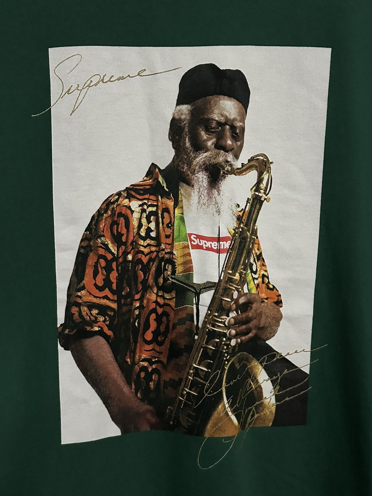 Supreme Supreme Pharoah Sanders Tee Size US L / EU 52-54 / 3 - 2 Thumbnail