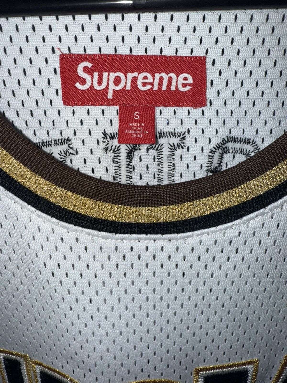 Supreme Supreme All Star Basketball Jersey 'White' Size US S / EU 44-46 / 1 - 3 Thumbnail