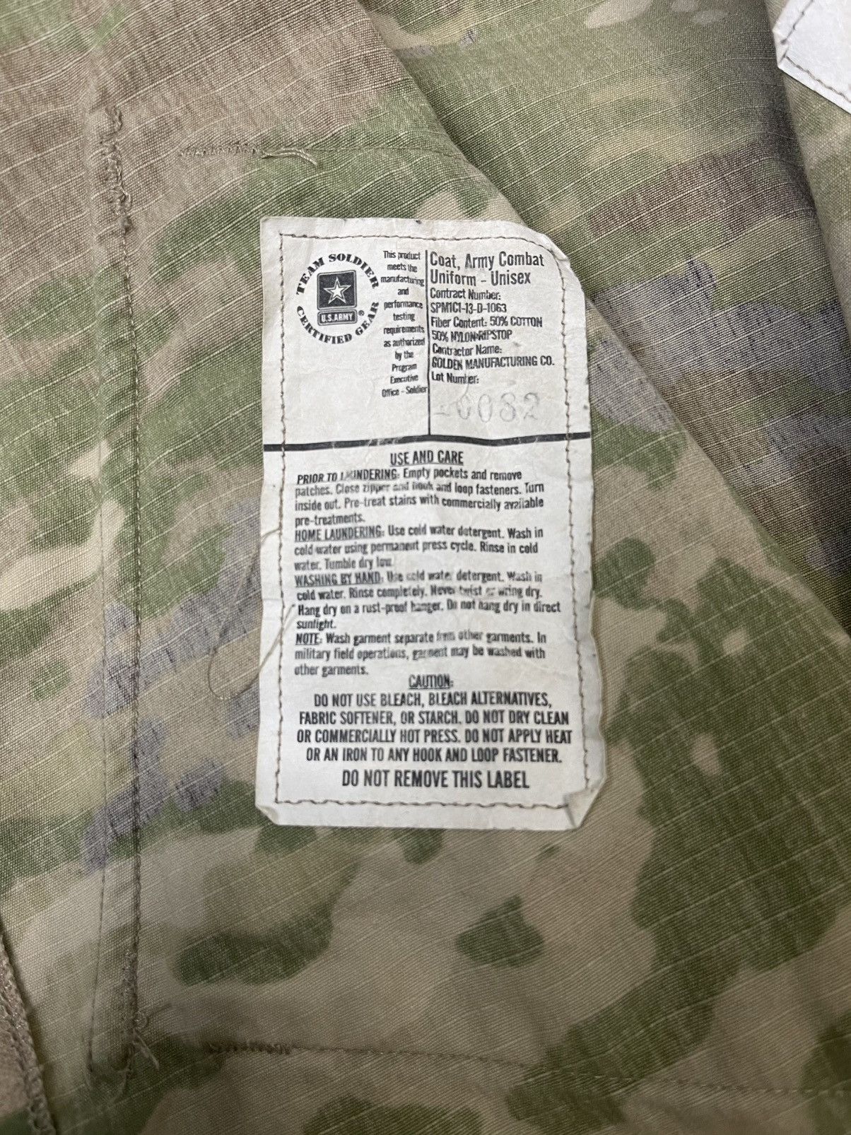 Japanese Brand Vintage NATO Army Combat Uniform Unisex Size US L / EU 52-54 / 3 - 12 Thumbnail