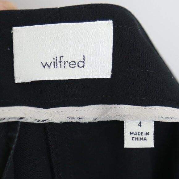 Aritzia Aritzia Wilfred Black Allant Pants Size 4 Minimalist Size 27" / US 4 / IT 40 - 4 Thumbnail
