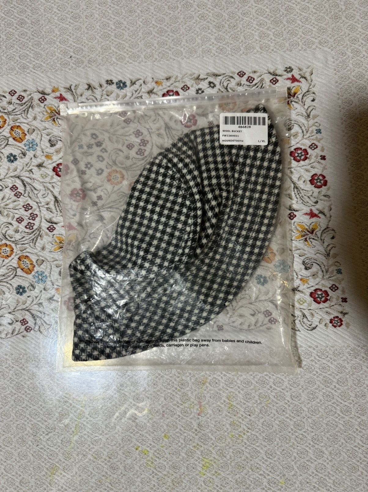 Aime Leon Dore Aime Leon Dore ALD Wool Bucket Hat Houndstooth Size L / XL Size ONE SIZE - 7 Thumbnail