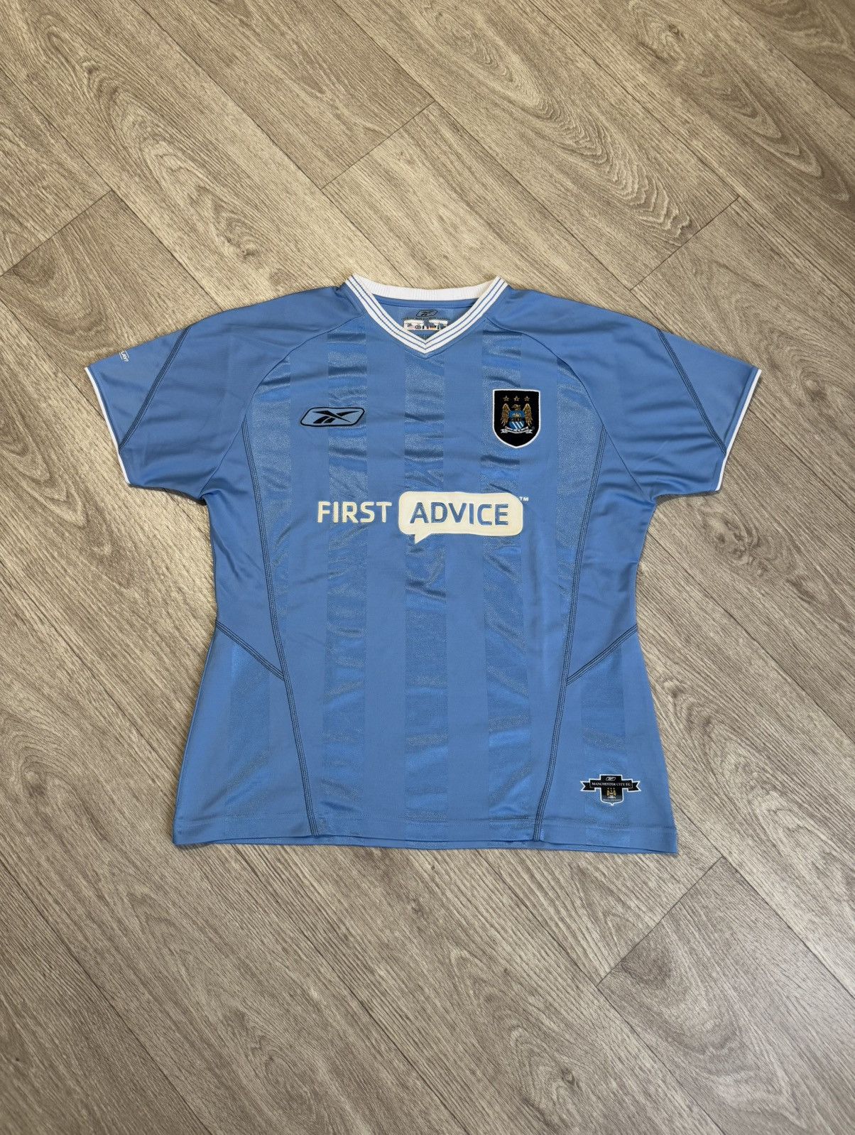Vintage 🔷Vintage Reebok Manchester City 2003/04 Soccer jersey🔷 Size US S / EU 44-46 / 1 - 1 Thumbnail
