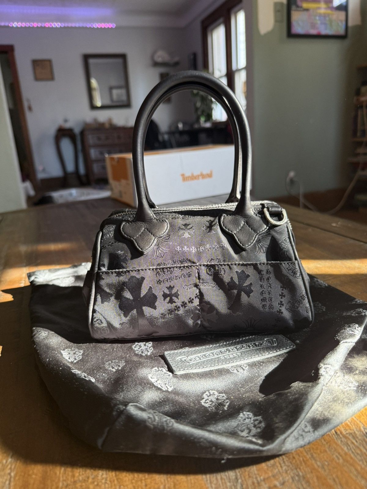Chrome Hearts Chrome Hearts “Mochita” nylon mini purse BLK Size ONE SIZE - 7 Thumbnail