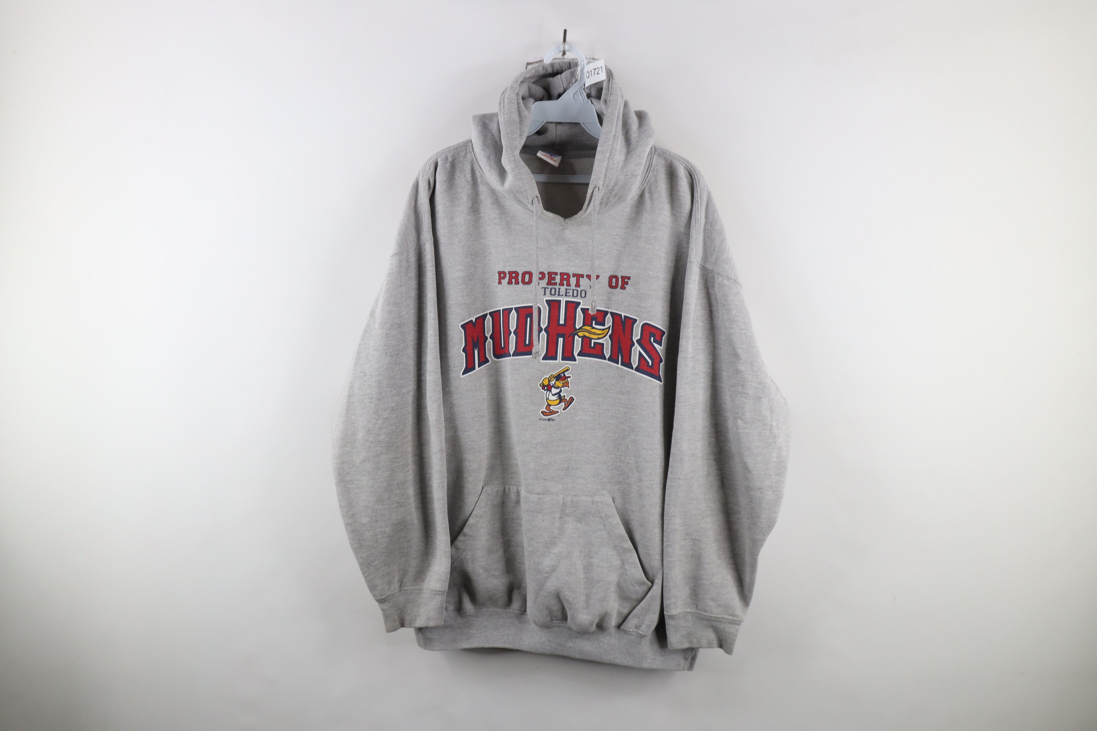 Vintage Vintage Y2K 2003 Baseball Toledo Mud Hens Hoodie Sweatshirt Size US XL / EU 56 / 4 - 1 Thumbnail