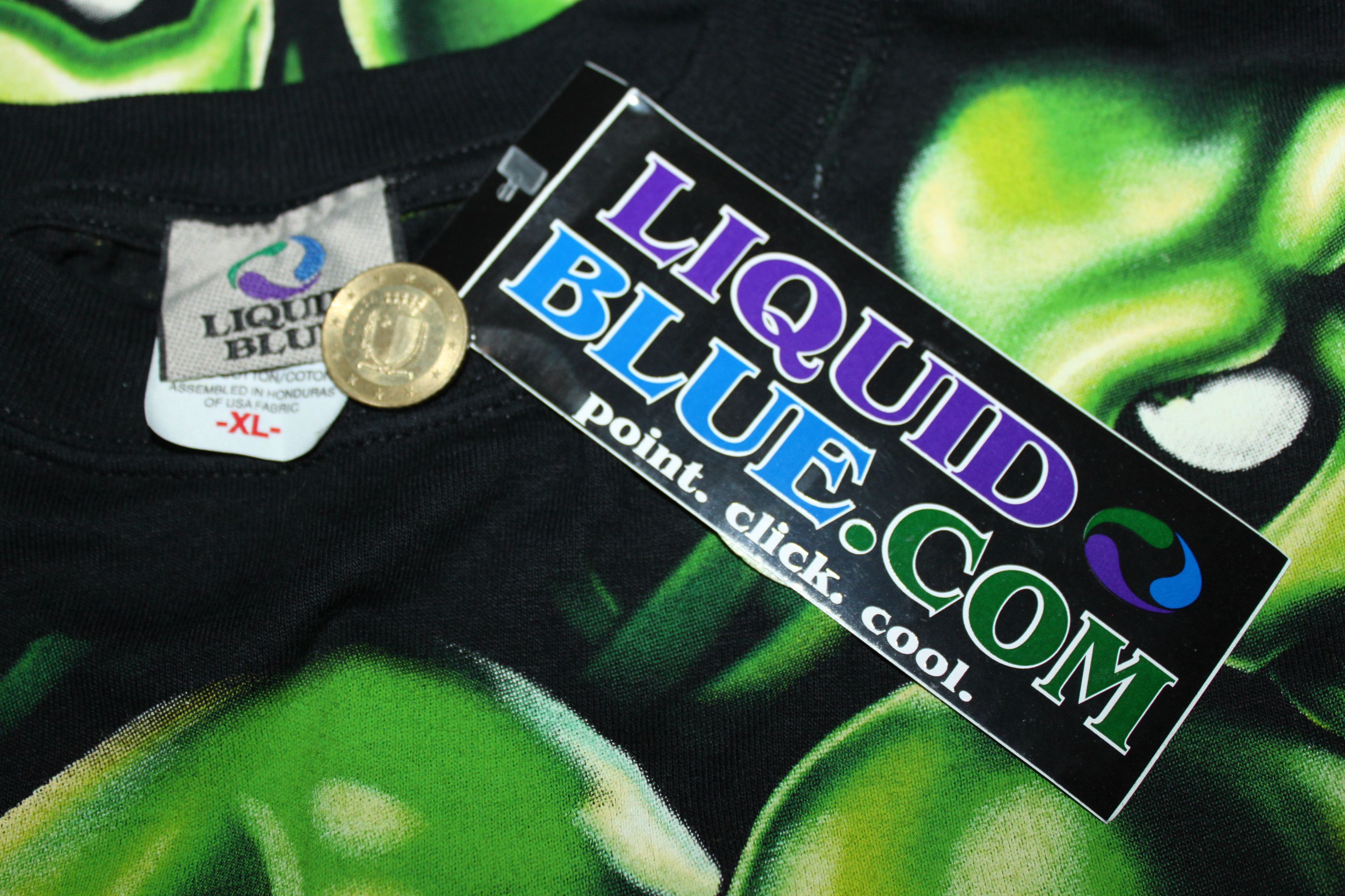 Liquid Blue Vintage 2001 Liquid Blue Skull Pile LS Shirt Tee travis Size US XL / EU 56 / 4 - 10 Thumbnail