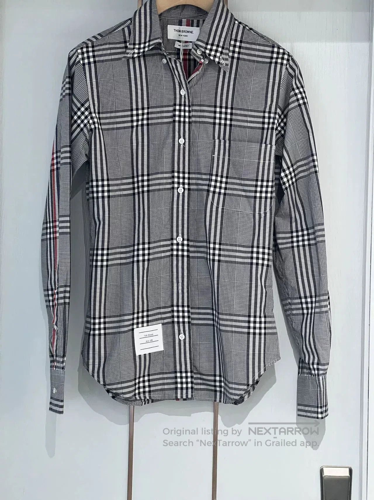 Thom Browne Thom Browne Classic Plaid Long Sleeve Shirt. Size US XXS / EU 40 - 1 Thumbnail