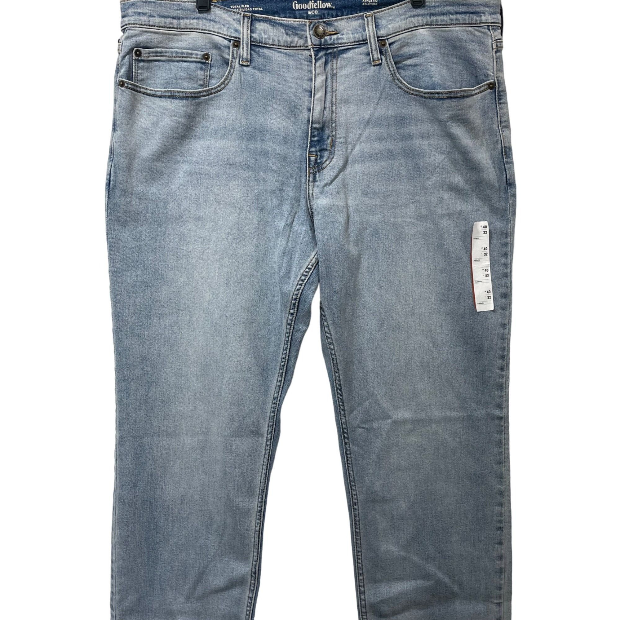 Other Goodfellow & Co - Men's Athletic Total Flex Jeans - Blue Was Size US 40 / EU 56 - 11 Thumbnail