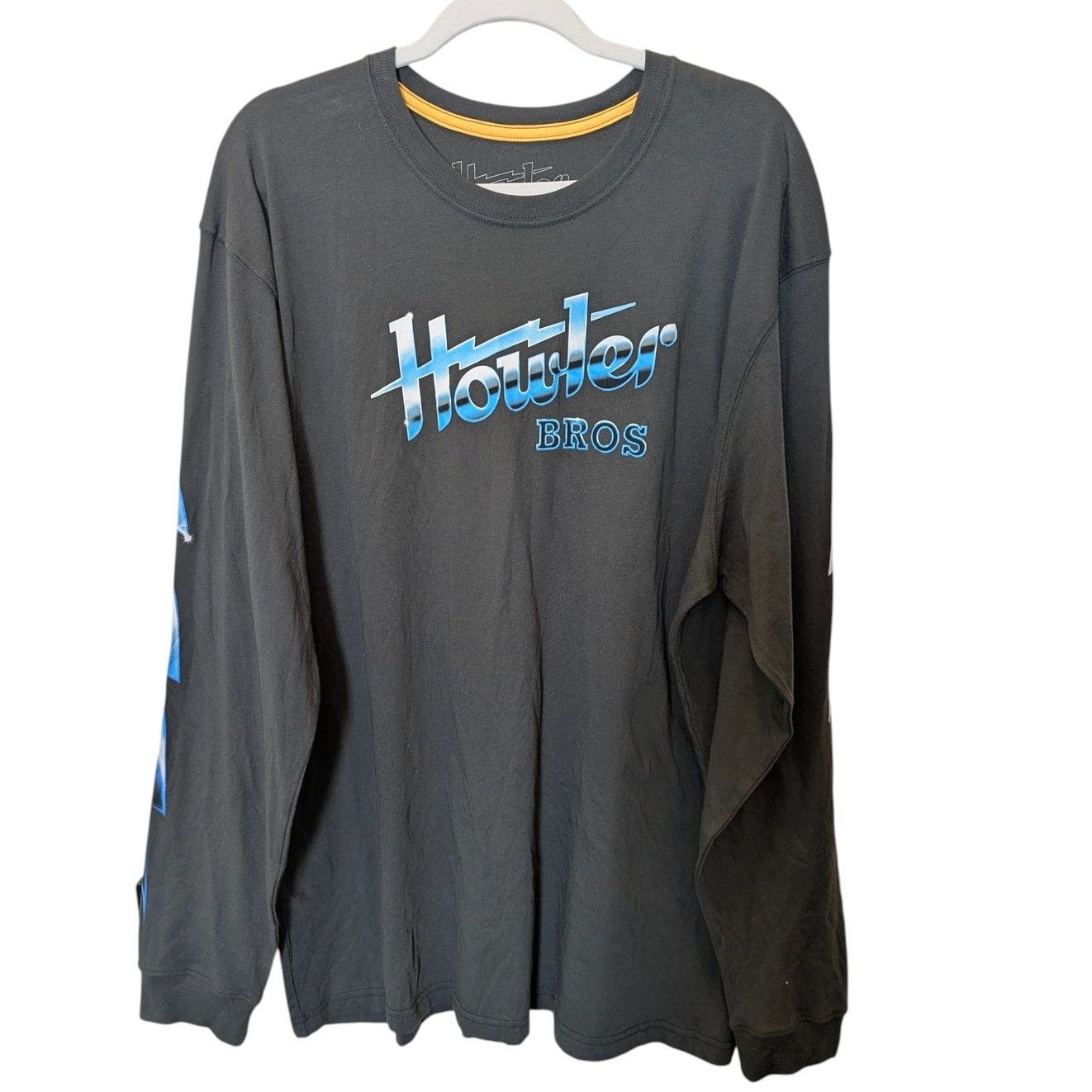 Howler Brothers Howler Bros Men's Graphic Blue Lightning T-Shirt XL Size US XL / EU 56 / 4 - 1 Thumbnail