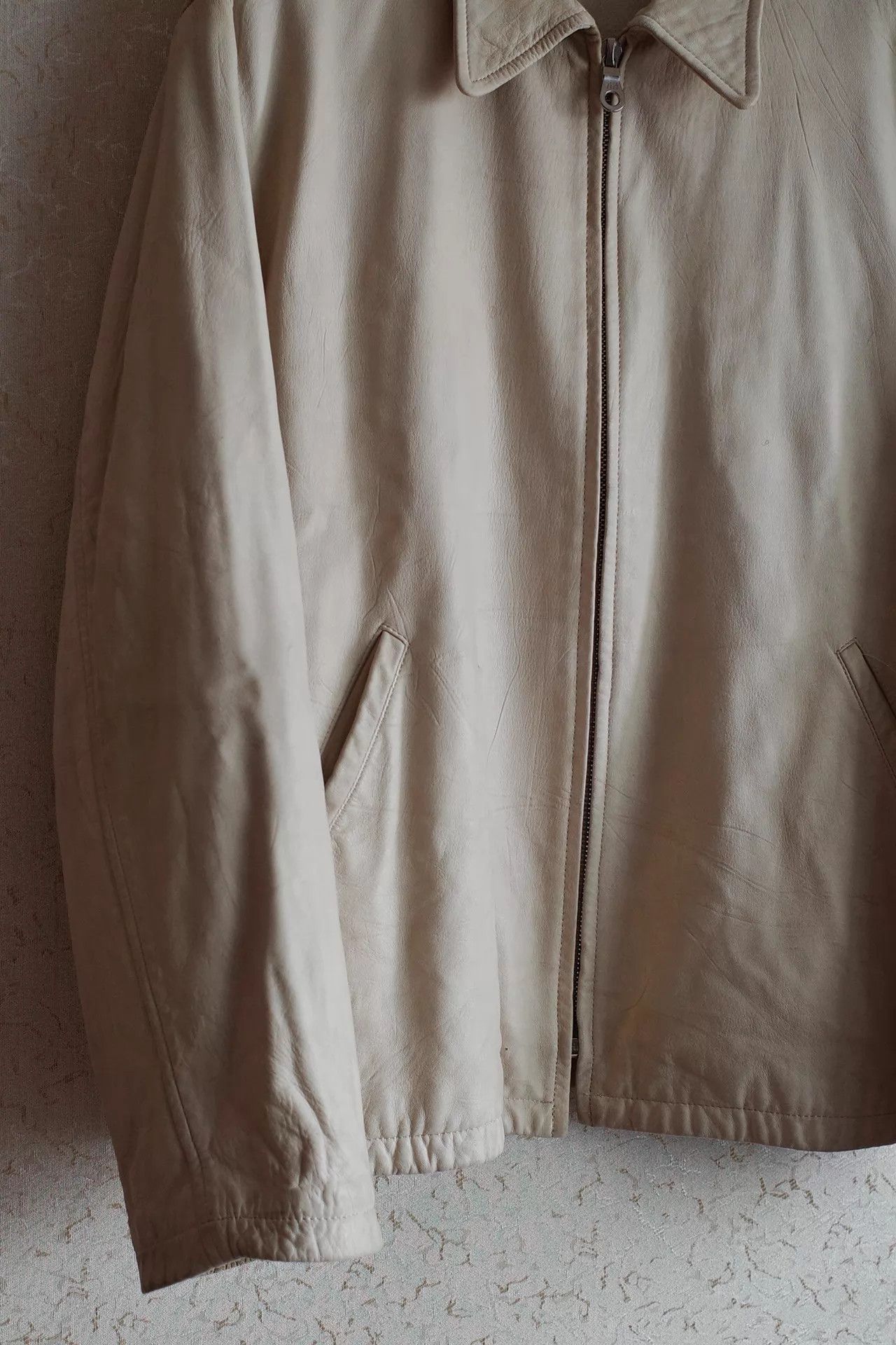Y's for Men Y's 90s Men's Goatskin Short RIRI Zipper Jacket Size US XL / EU 56 / 4 - 5 Thumbnail