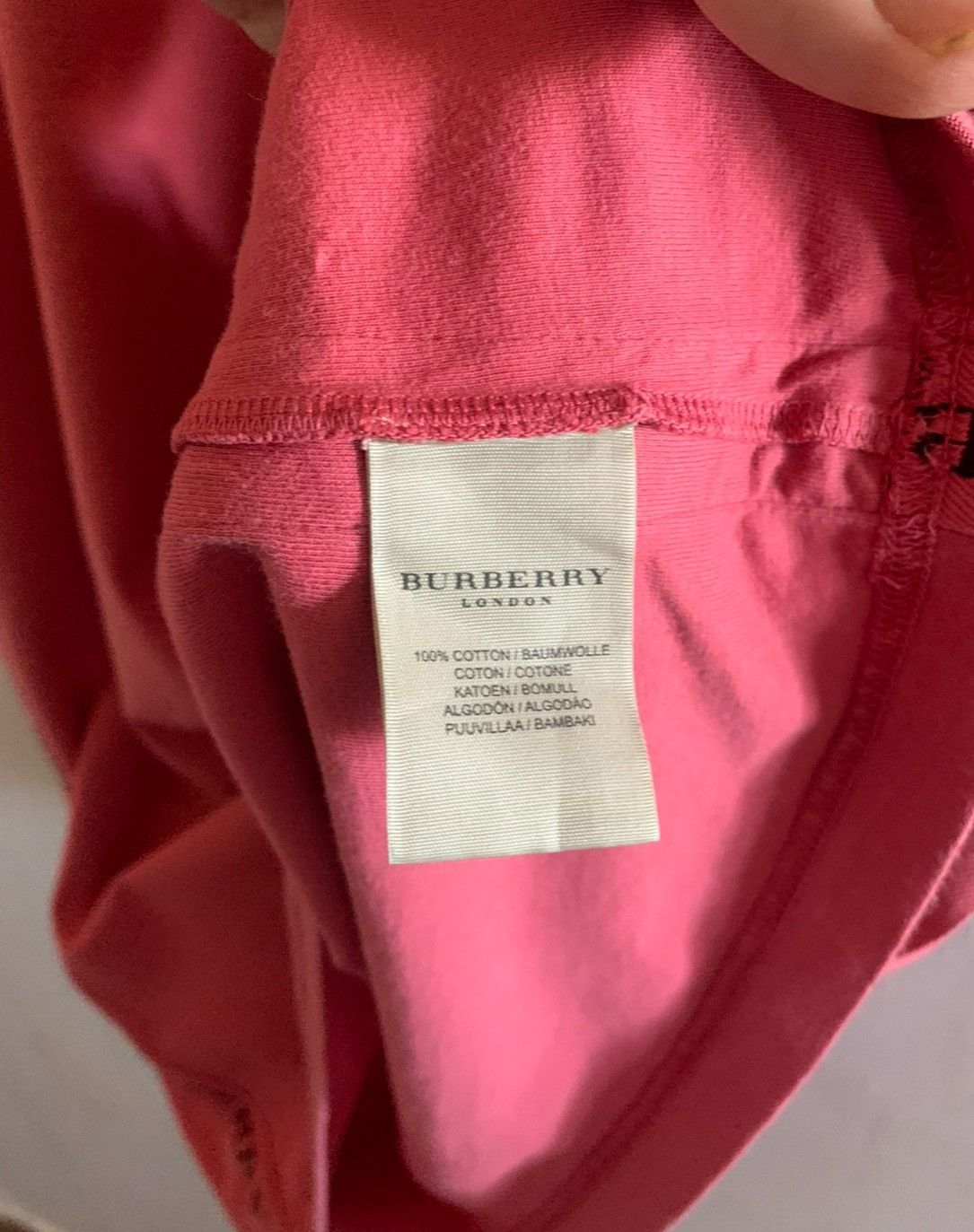 Burberry Burberry t shirt size L Size US L / EU 52-54 / 3 - 9 Thumbnail