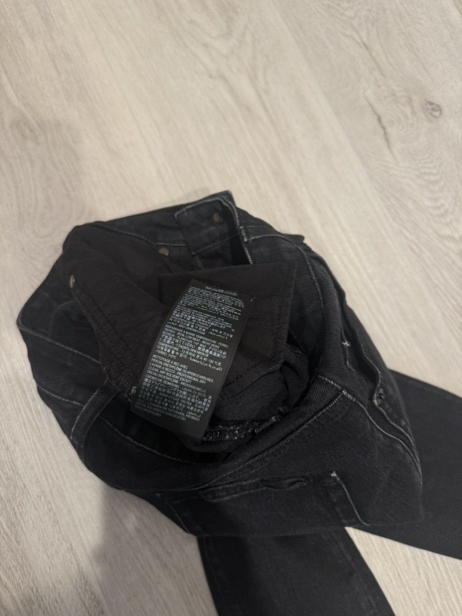 Saint Laurent Paris s/s 2021 black skinny jeans!! Size US 26 / EU 42 - 9 Thumbnail