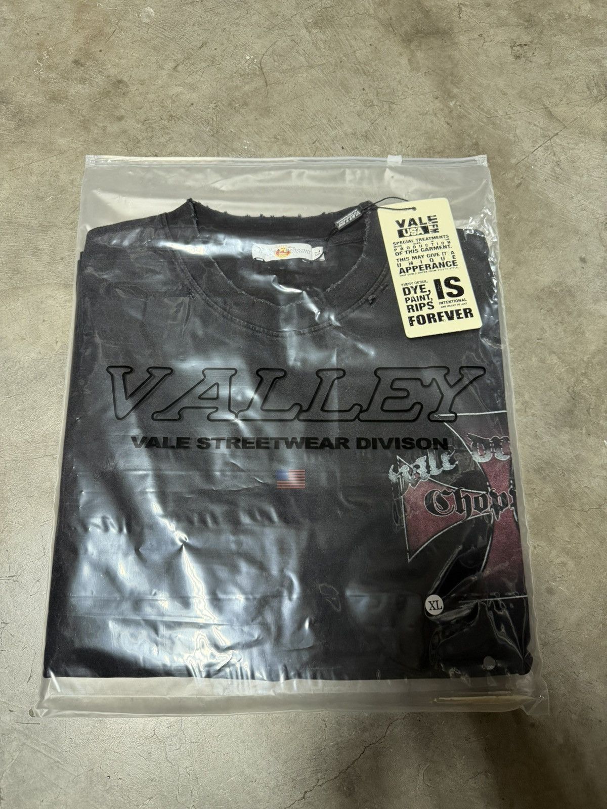 Vale Vale Forever Chopper Tee Shirt Size US XL / EU 56 / 4 - 8 Thumbnail
