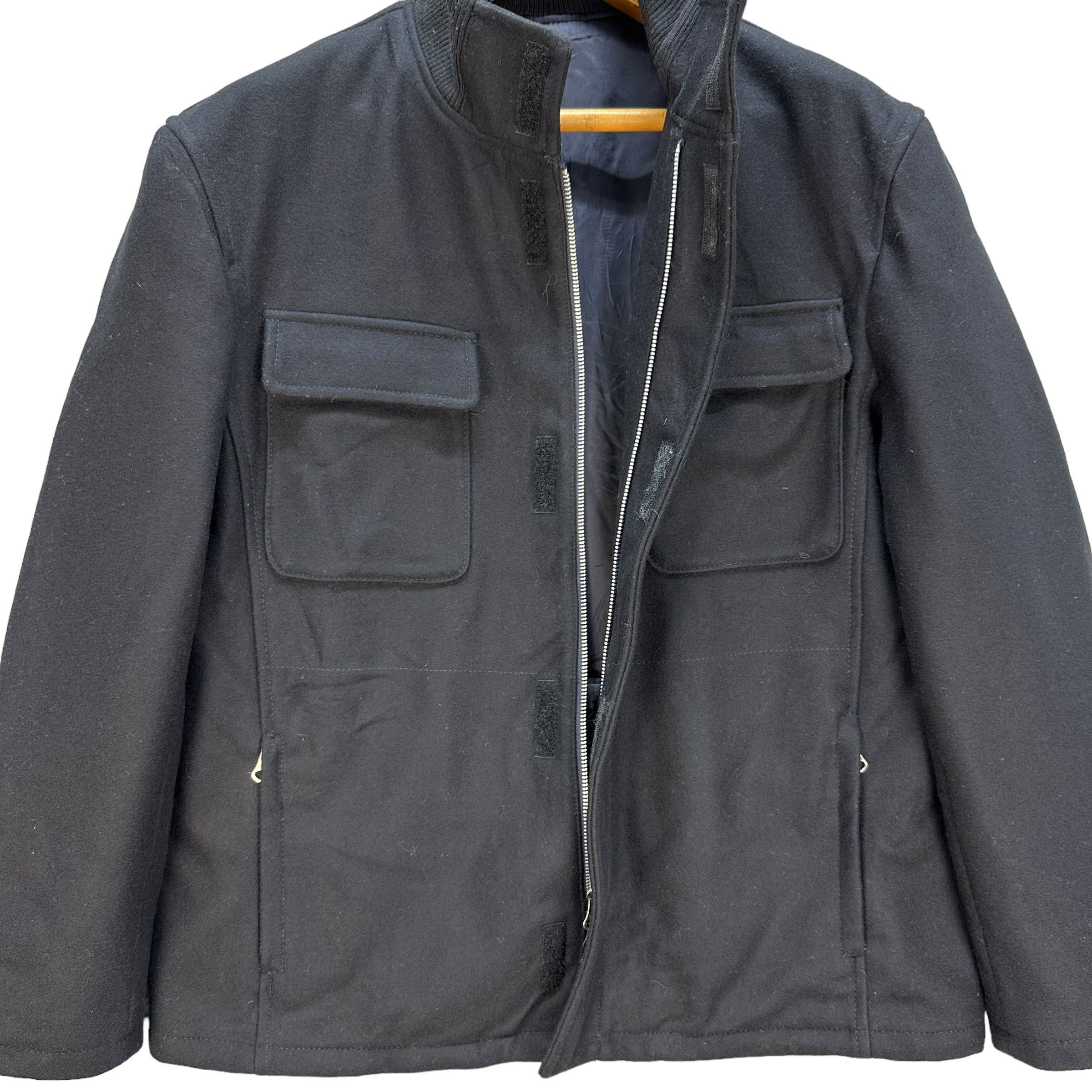 Japanese Brand Comme Ca Du Mode Men Four Pocket Wool Jacket #A21-0496 Size US L / EU 52-54 / 3 - 6 Thumbnail