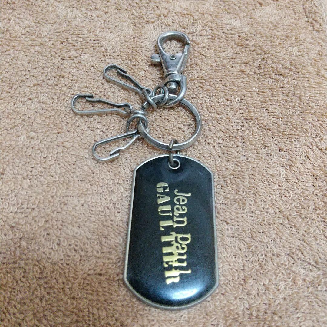 Jean Paul Gaultier Logo Dog Tag Keychain Size ONE SIZE - 5 Thumbnail