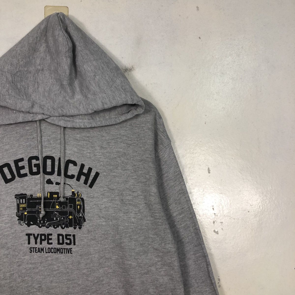 Japanese Brand 📌Umikirin Hoodie Pull Over Big Logo Train Issey Miyake Size US XL / EU 56 / 4 - 8 Thumbnail