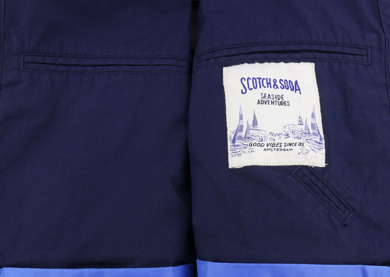 Scotch & Soda M Grey Extended Lining Drawstring Jacket 88483 Size US M / EU 48-50 / 2 - 7 Thumbnail