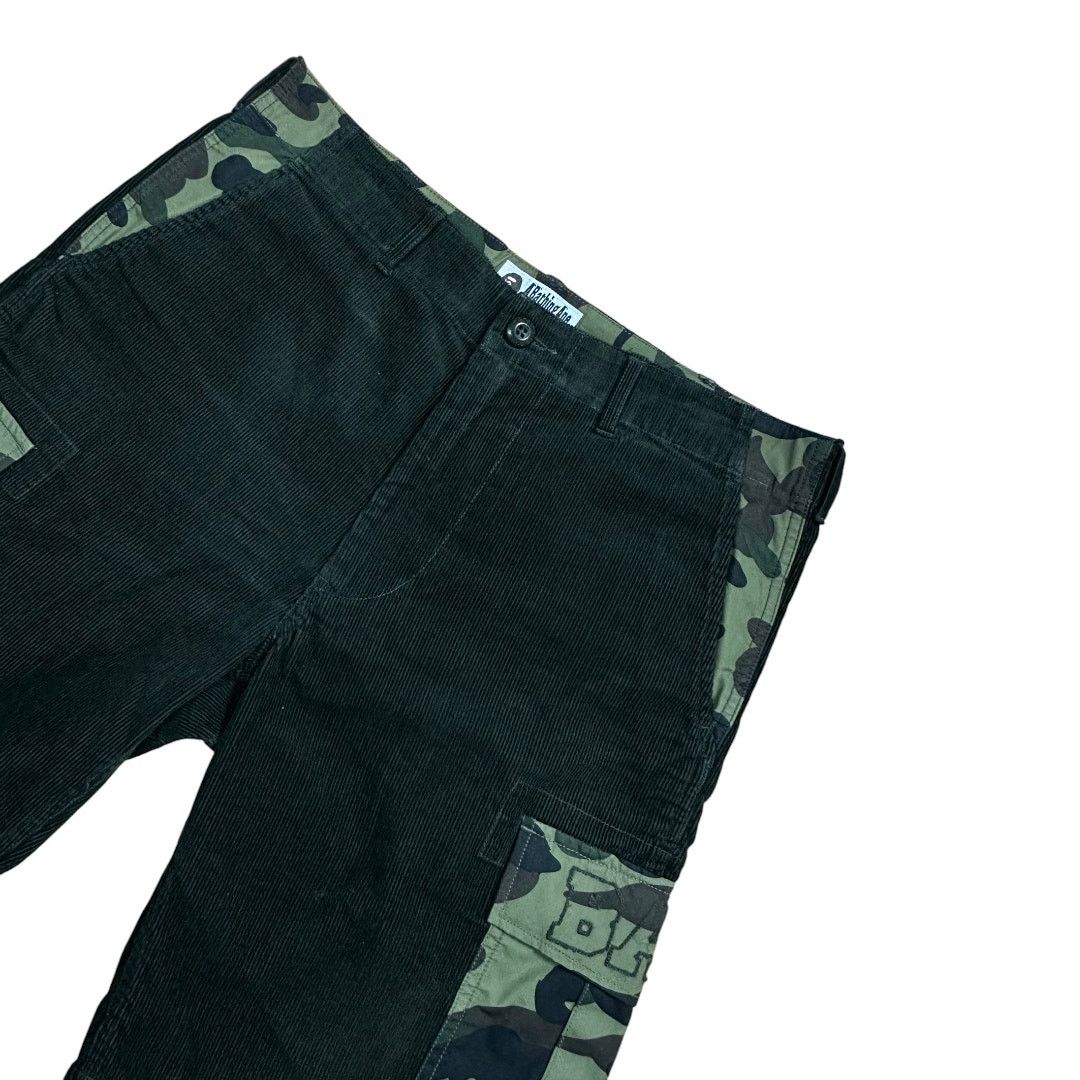 Bape M 32 Waist Bape Corduroy Camo Cargo Shorts Size US 32 / EU 48 - 3 Thumbnail