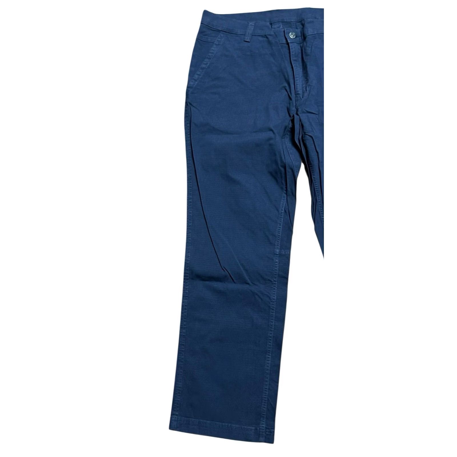 CO Duluth Trading Co Men Blue Ridge Standard Fit Pants 38x30 Blue NWT Regular Straight Workwear Casual Travel Size US 38 / EU 54 - 2 Thumbnail