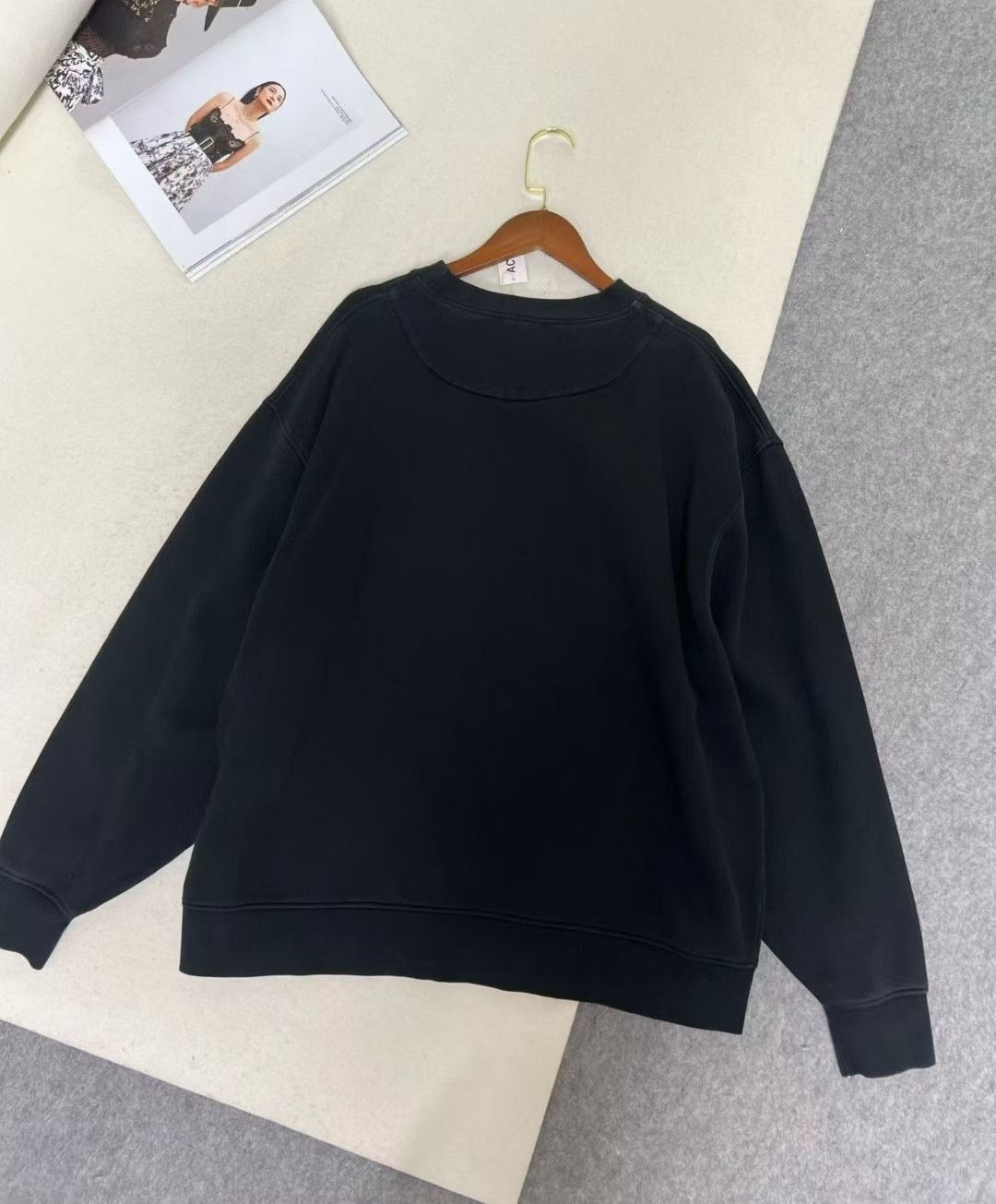 Acne Studios Acne Studios Black Crewneck Pullover Sweatshirt Size US S / EU 44-46 / 1 - 3 Thumbnail