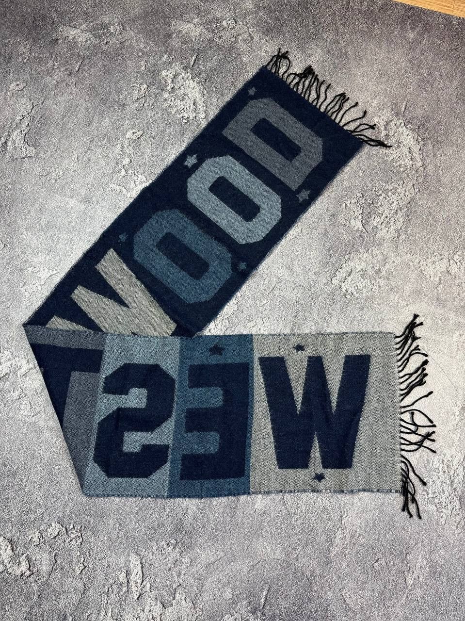 Vivienne Westwood Rare Vivienne Westwood Big Logo Wool Scarf Size ONE SIZE - 6 Thumbnail