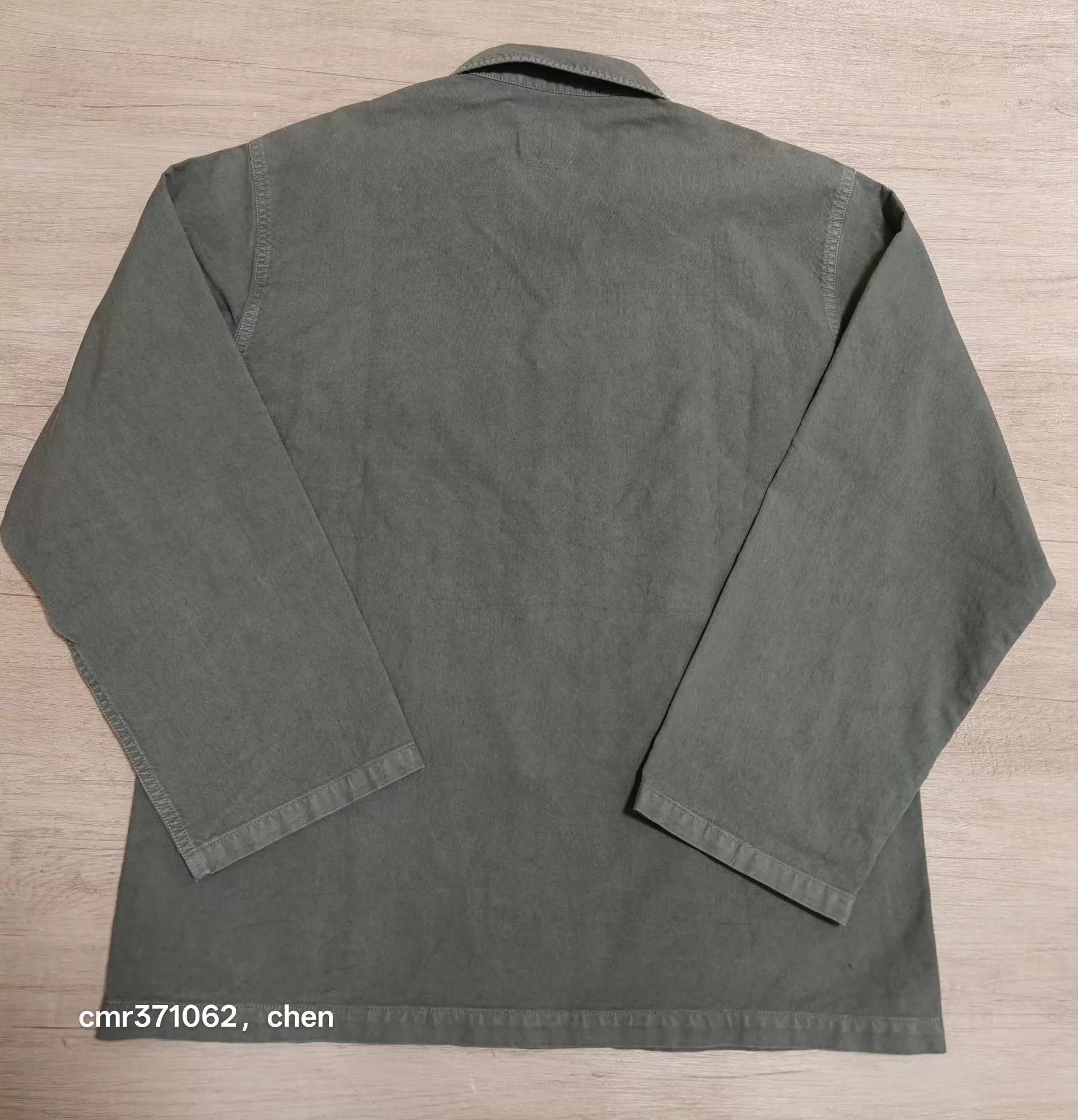 Visvim VISVIM 22SS Cardwell LS Shirt DMGD FIL Olive3 LN Size US L / EU 52-54 / 3 - 6 Thumbnail