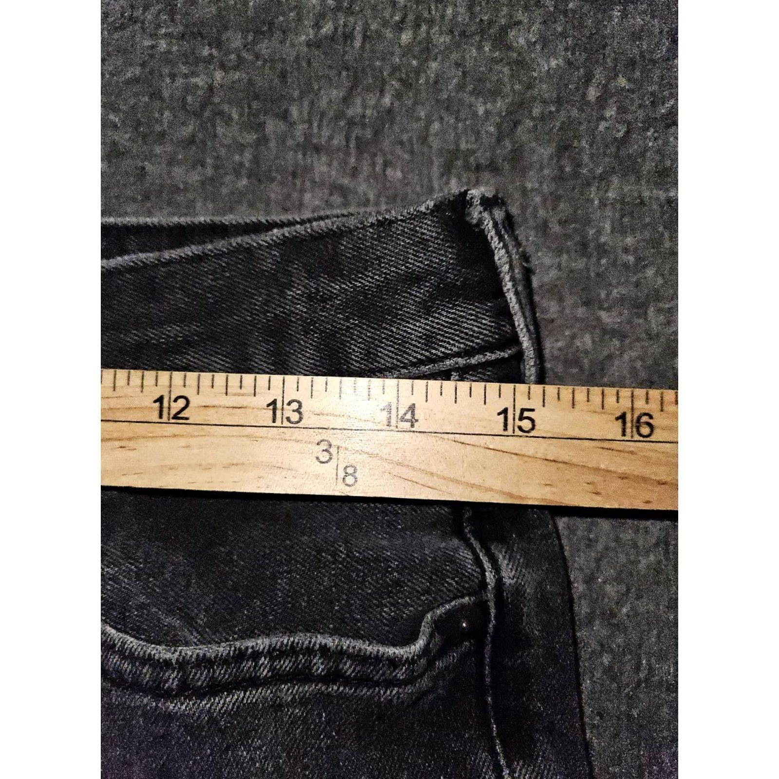 Everlane VINTAGE Everlane Uniform Skinny Jeans Men's 29x30 Black Low Rise Stretch Casual Preppy Size US 29 - 3 Thumbnail