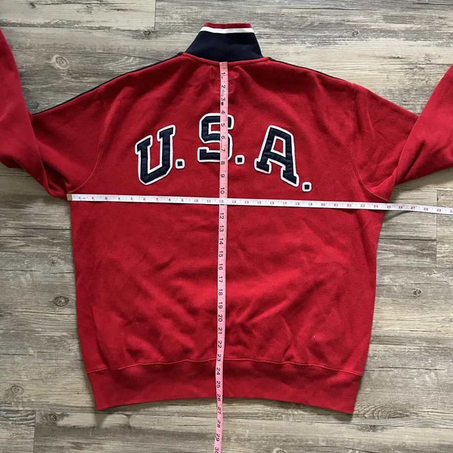 Polo Ralph Lauren Vintage Polo Ralph Lauren Team USA Winter Olympics Sweater Size US L / EU 52-54 / 3 - 6 Thumbnail