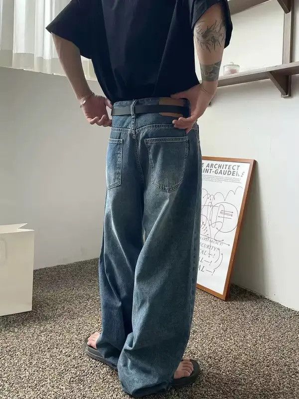 Japanese Brand Retro punk denim pants Size US 32 / EU 48 - 4 Thumbnail