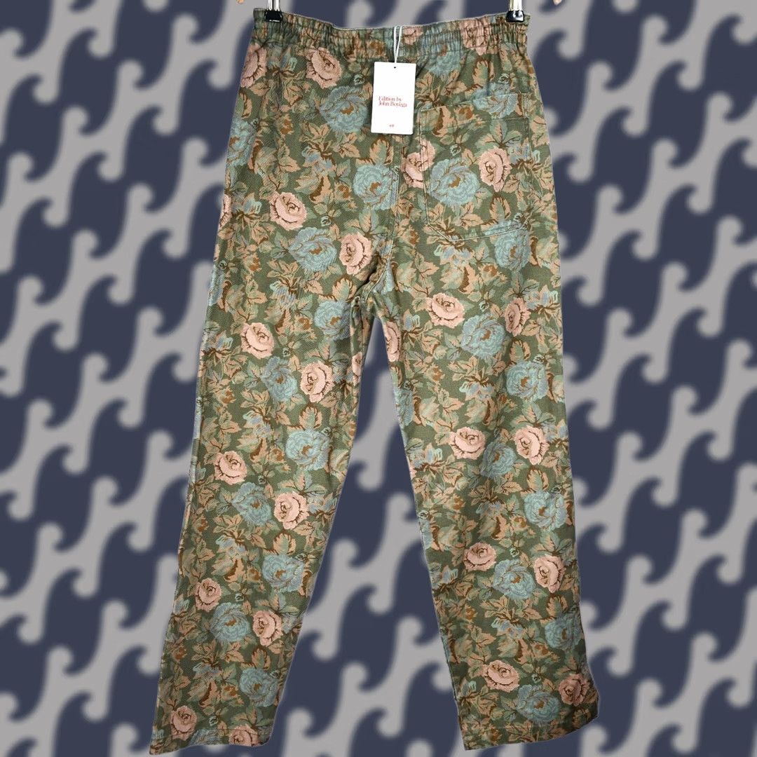 H&M HM x John Boyega Floral Print Jacquard Pants Men’s XS Size US 27 - 1 Thumbnail