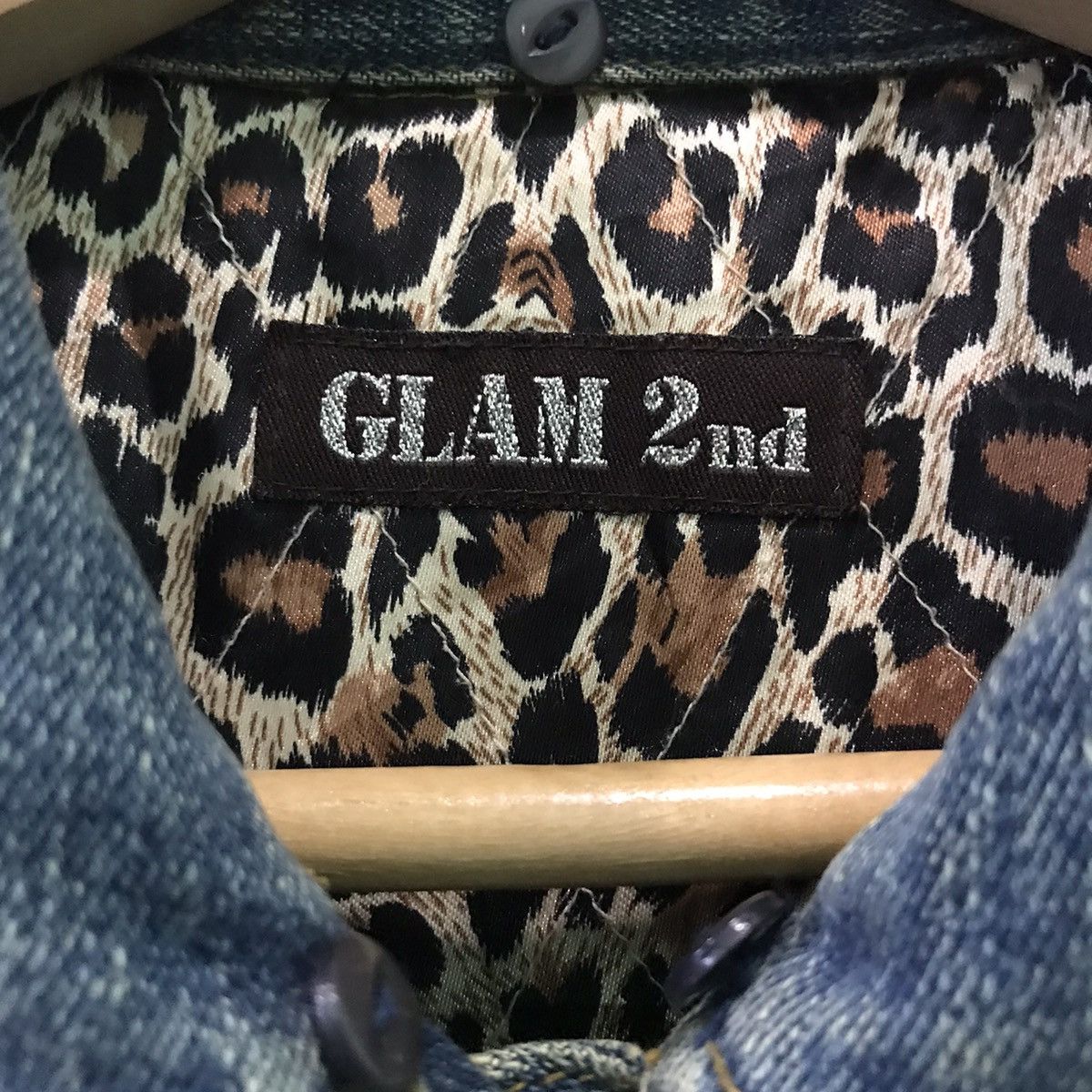 Japanese Brand Japanese Brand Glam 2nd Denim Jacket Size M / US 6-8 / IT 42-44 - 4 Thumbnail