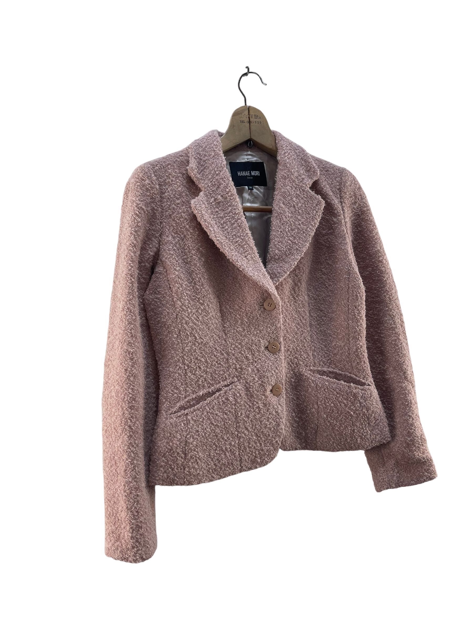 Hanae Mori Hanae Mori Deux Fleece Jacket Size S / US 4 / IT 40 - 3 Thumbnail