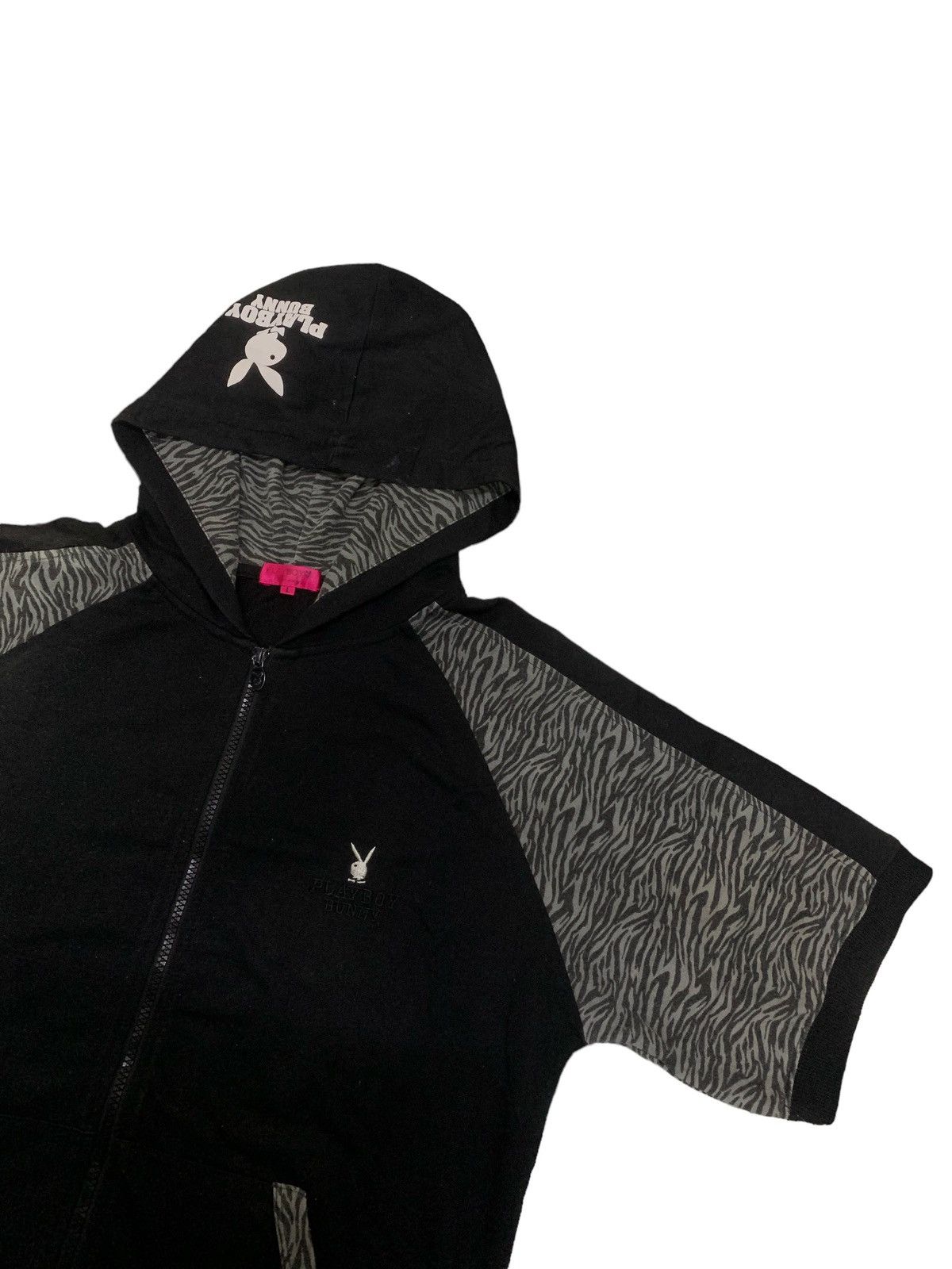 Playboy Playboy Bunny Short Sleeve Hoodie Size US L / EU 52-54 / 3 - 3 Thumbnail