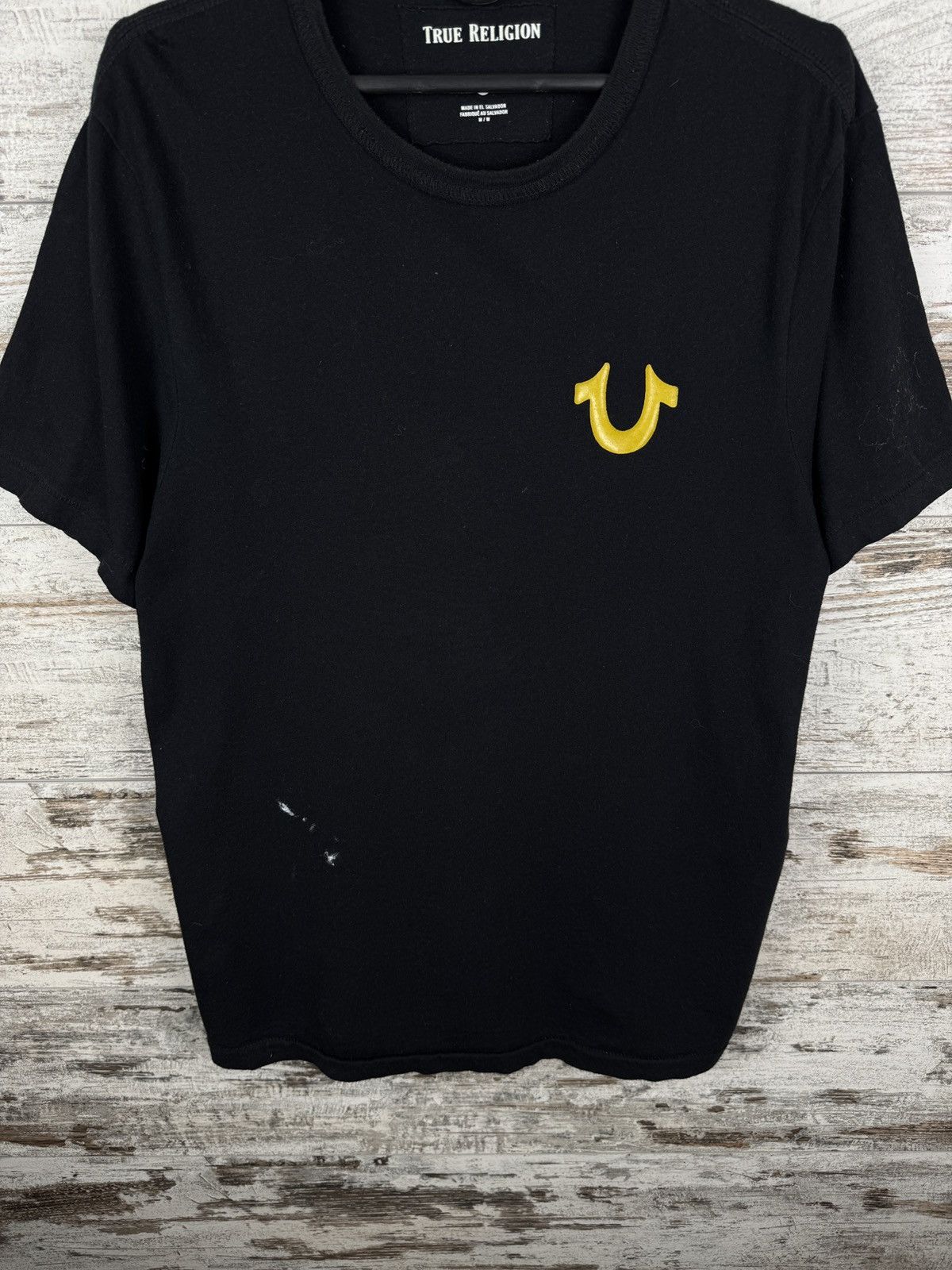 Japanese Brand Mens Vintage True Religion T-shirt big logo tee metallic Size US M / EU 48-50 / 2 - 6 Thumbnail