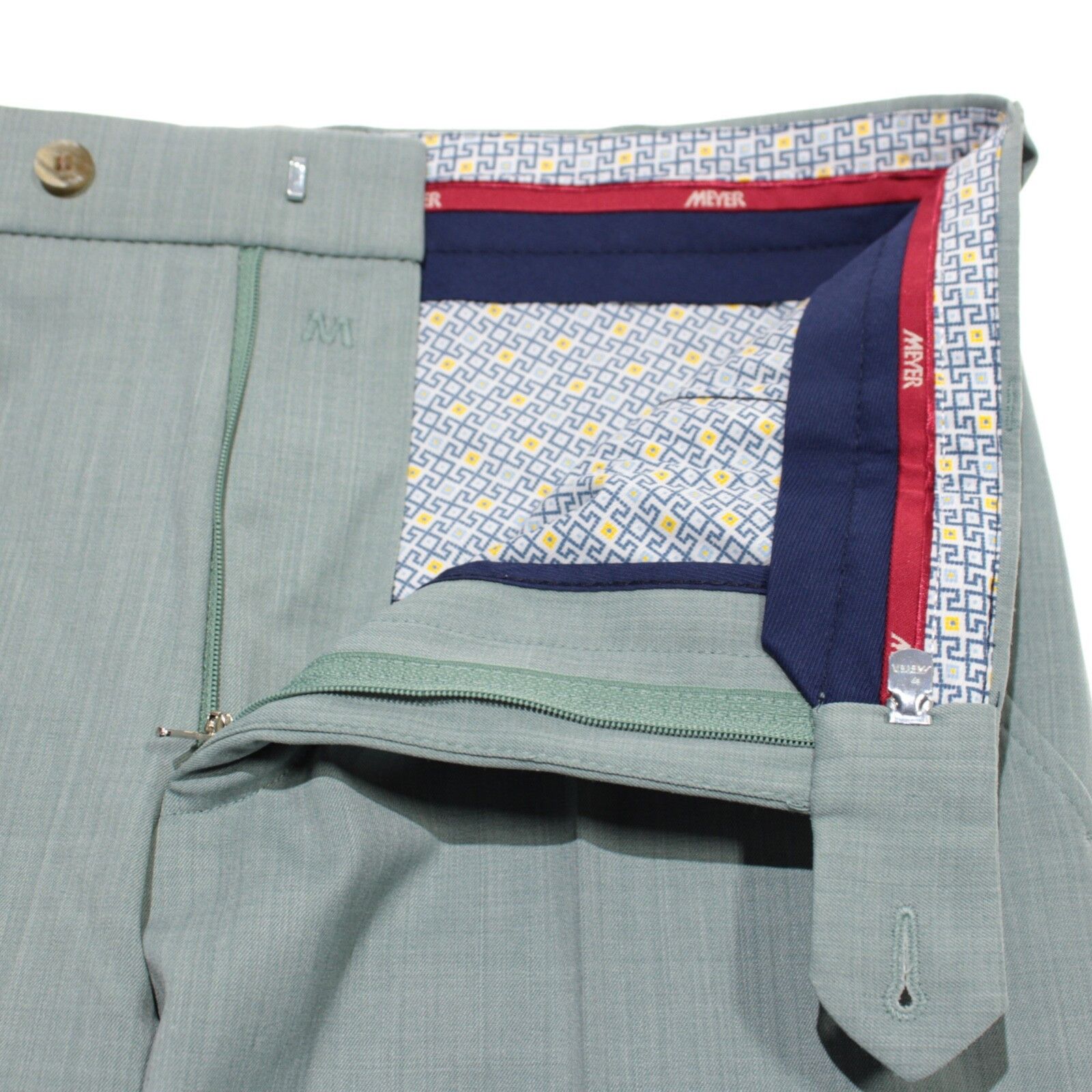 Other Meyer New with tags Dress Pants Size 32 US In Green Size US 32 / EU 48 - 3 Thumbnail