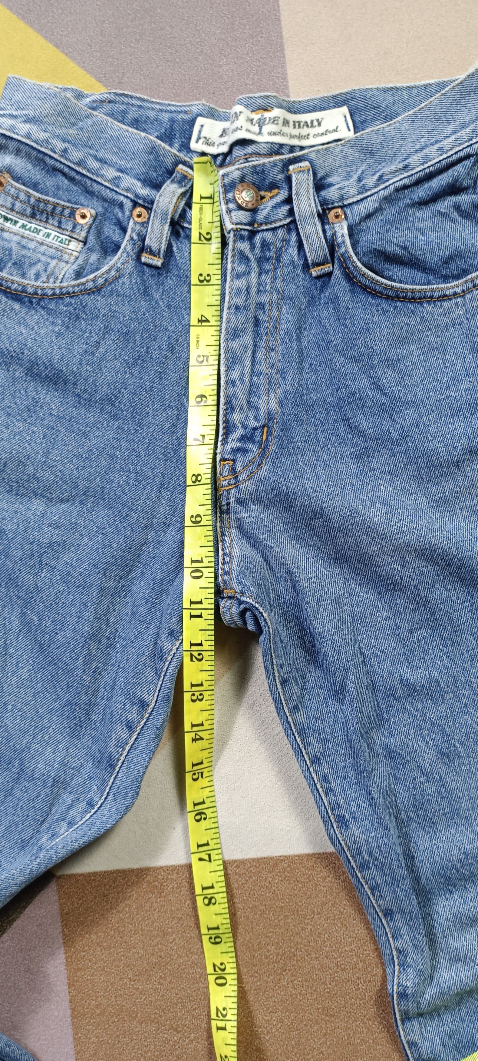 Edwin × Vintage Vintage💥 EDWIN made in Italy Distressed Jeans Size US 27 - 20 Thumbnail