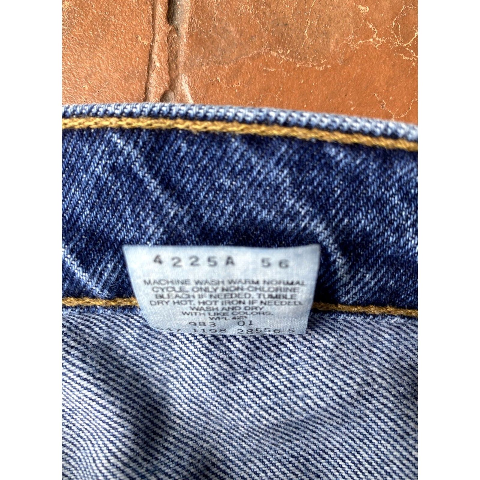 Levi's VINTAGE Levi's 519 Jeans Womens Juniors 13 Blue Denim Flared 90s Y2K 519 Model Girls Mens? Size 34" / US 12 / IT 48 - 3 Thumbnail