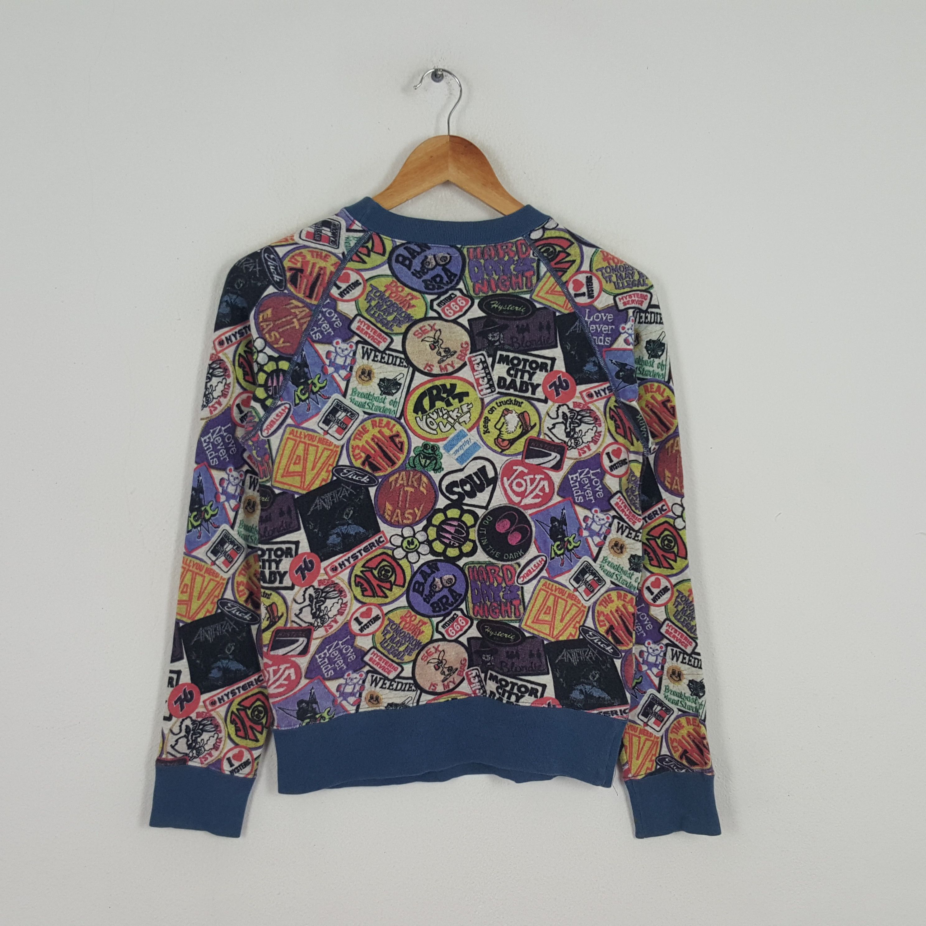 Hysteric Glamour × Japanese Brand × Vintage Vintage Hysteric Glamour Japanese Brand Sweatshirt Size US XS / EU 42 / 0 - 3 Thumbnail
