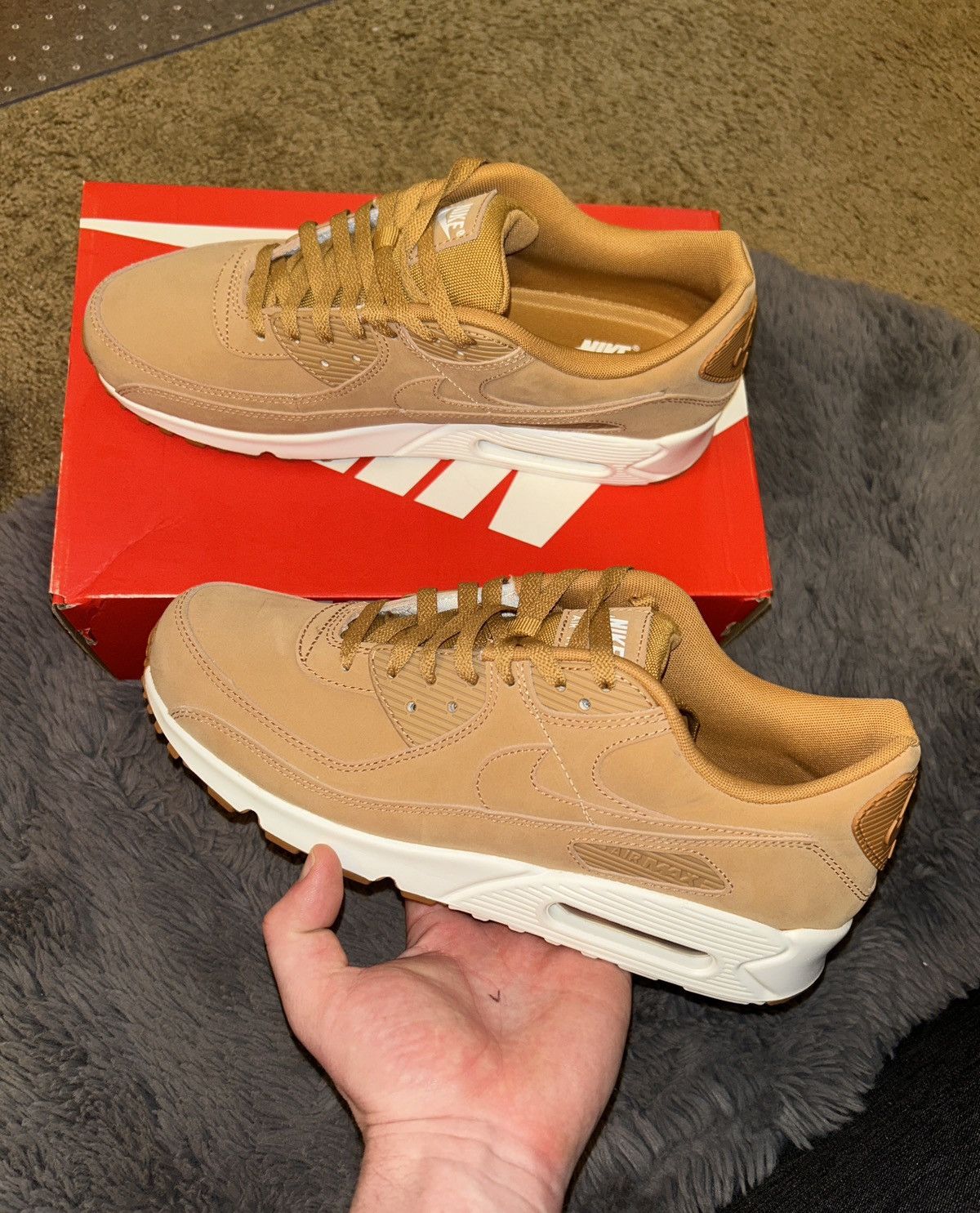 Nike Nike Air Max 90 ‘Sail’ sz 11 Size US 11 / EU 44 - 1 Thumbnail