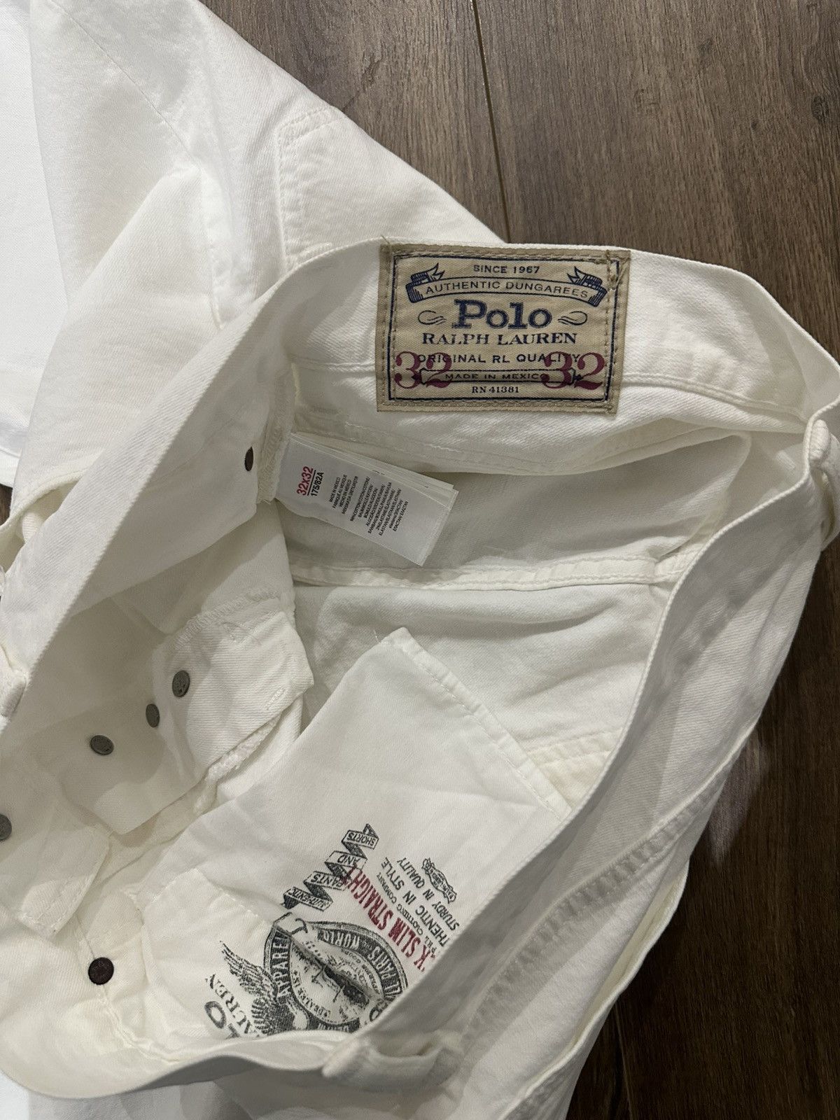 Polo Ralph Lauren Polo Ralph Laurent white denim Size US 32 / EU 48 - 4 Thumbnail