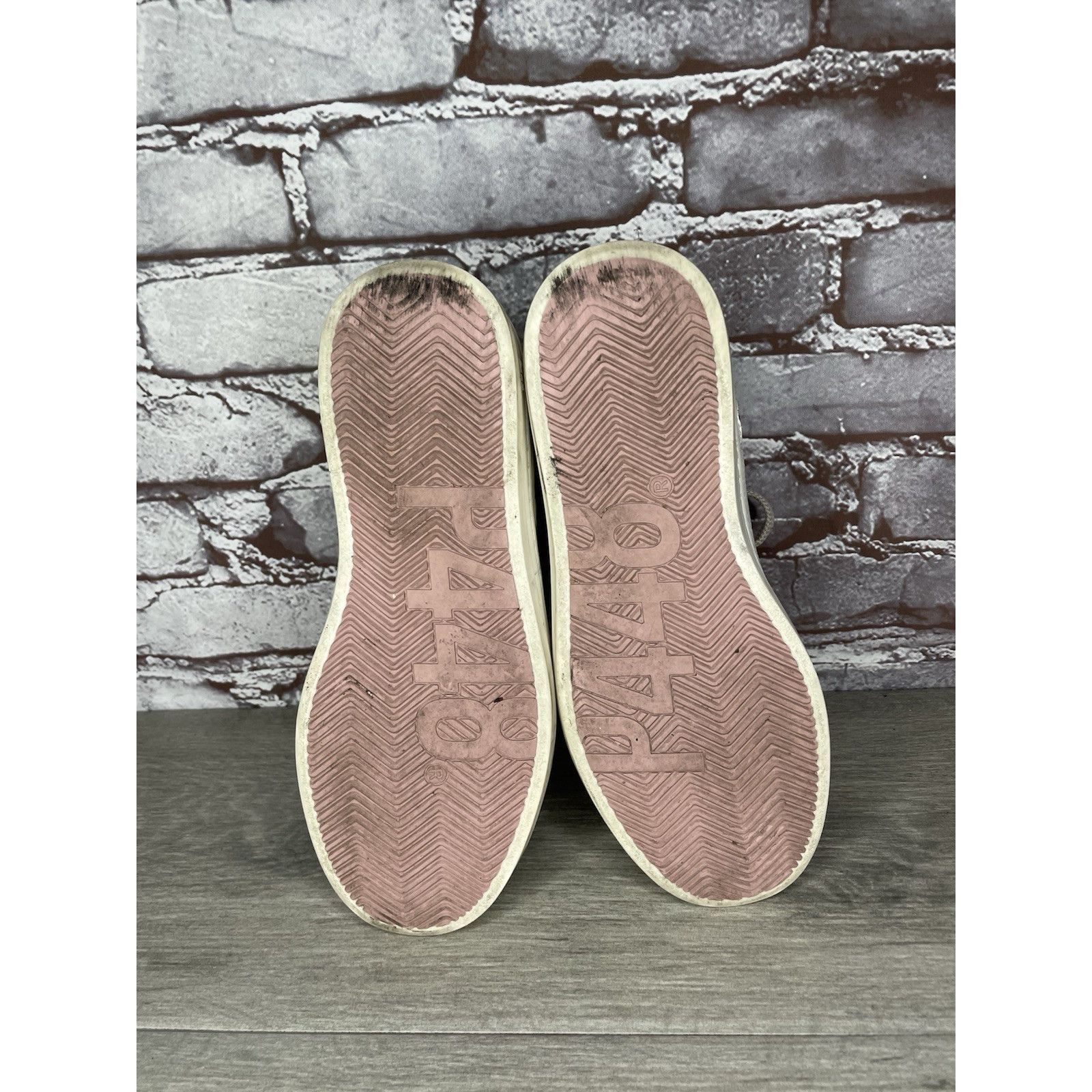 P448 P448 Mid Skate Luxury Leather Styling Off-White Gray Lace Wo Size US 6.5 / IT 36.5 - 17 Thumbnail