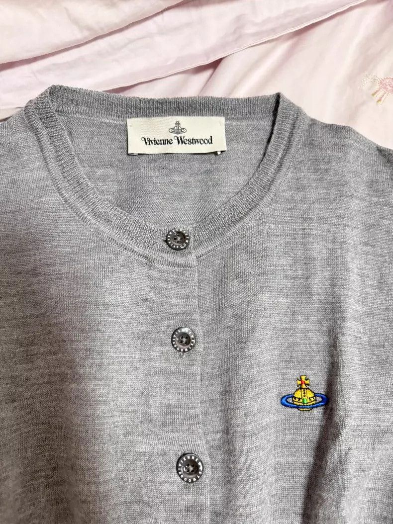 Vivienne Westwood vivienne westwood Gray knit sweater, classic style, 100% p Size S / US 4 / IT 40 - 2 Thumbnail