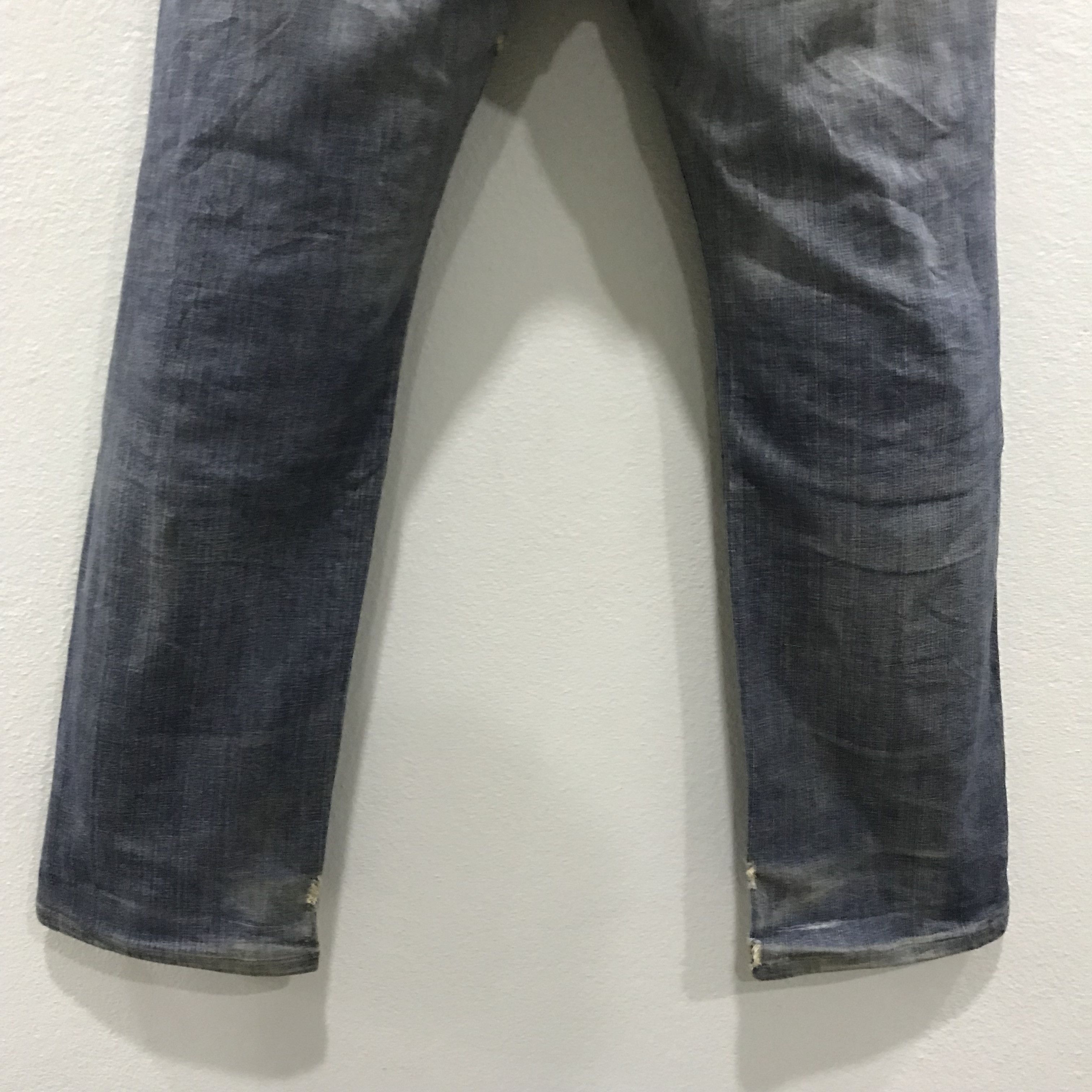 Wrangler Vintage Wrangler Japan Distressed Blue Straight Leg Jeans Size US 34 / EU 50 - 12 Thumbnail